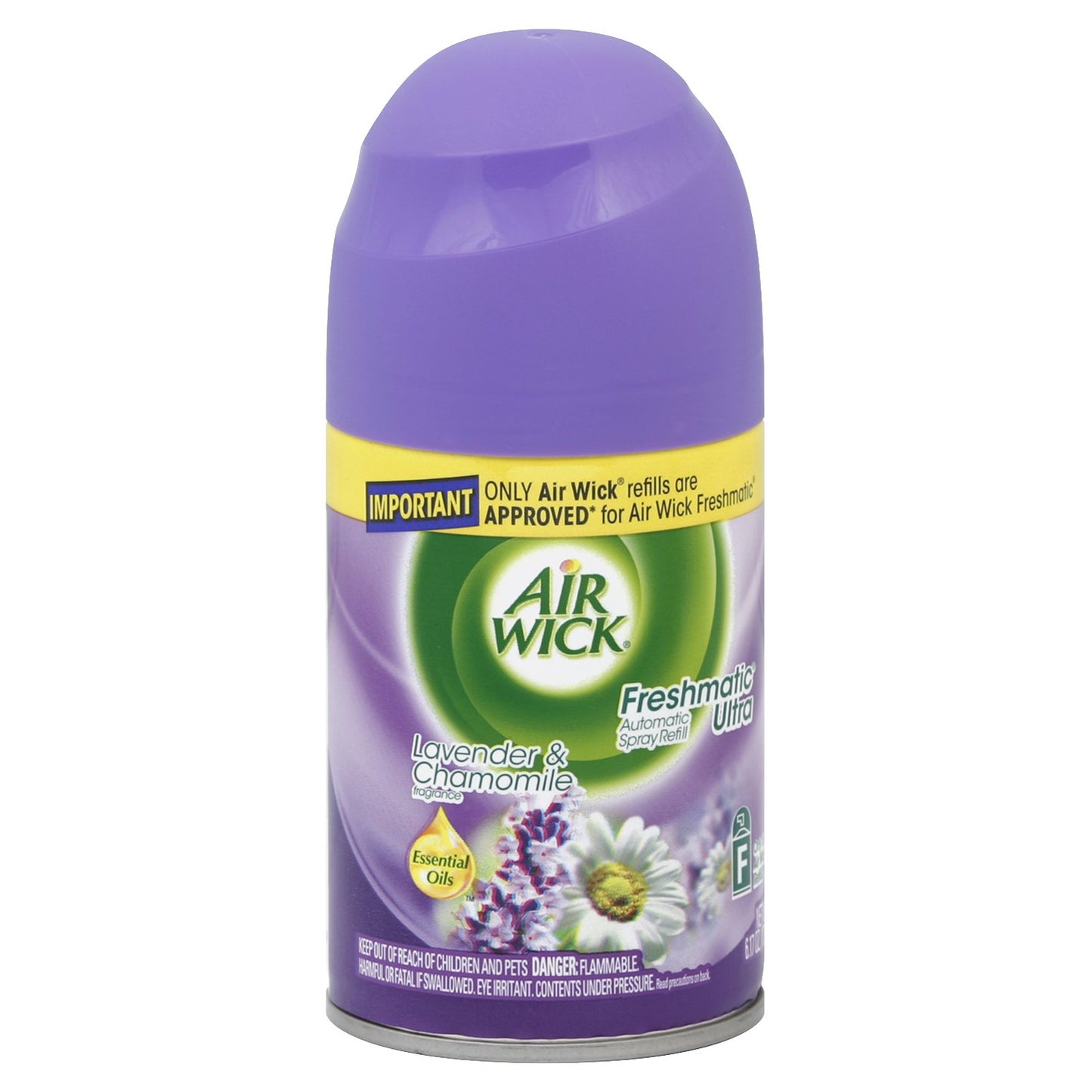 Air Wick 78283CT Freshmatic Ultra Spray Refill, Apple Cinnamon Medley, Aerosol, 6.17 oz (Case of 6)