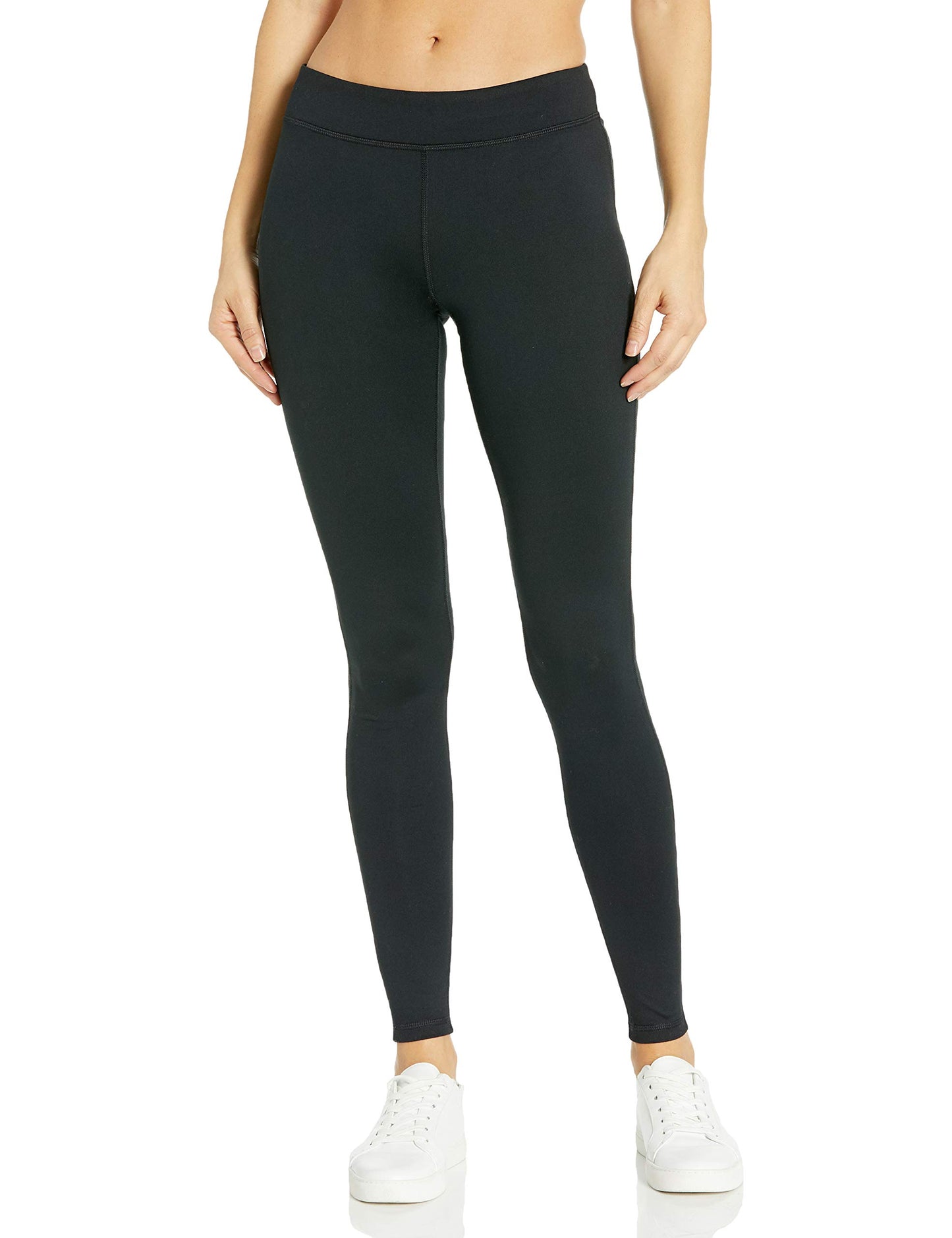Hanes Sport Women's Performance Legging,Ebony,Medium