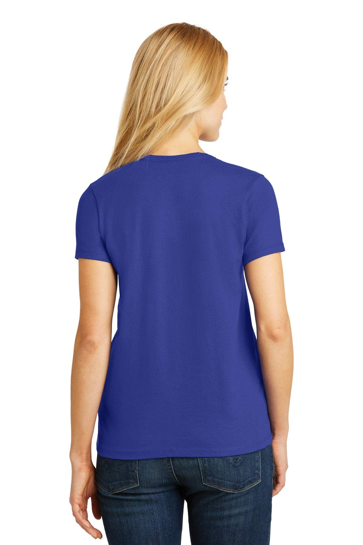 Hanes Women's ComfortSoft Relaxed Fit V-Neck T-Shirt - Deep Royal, XL