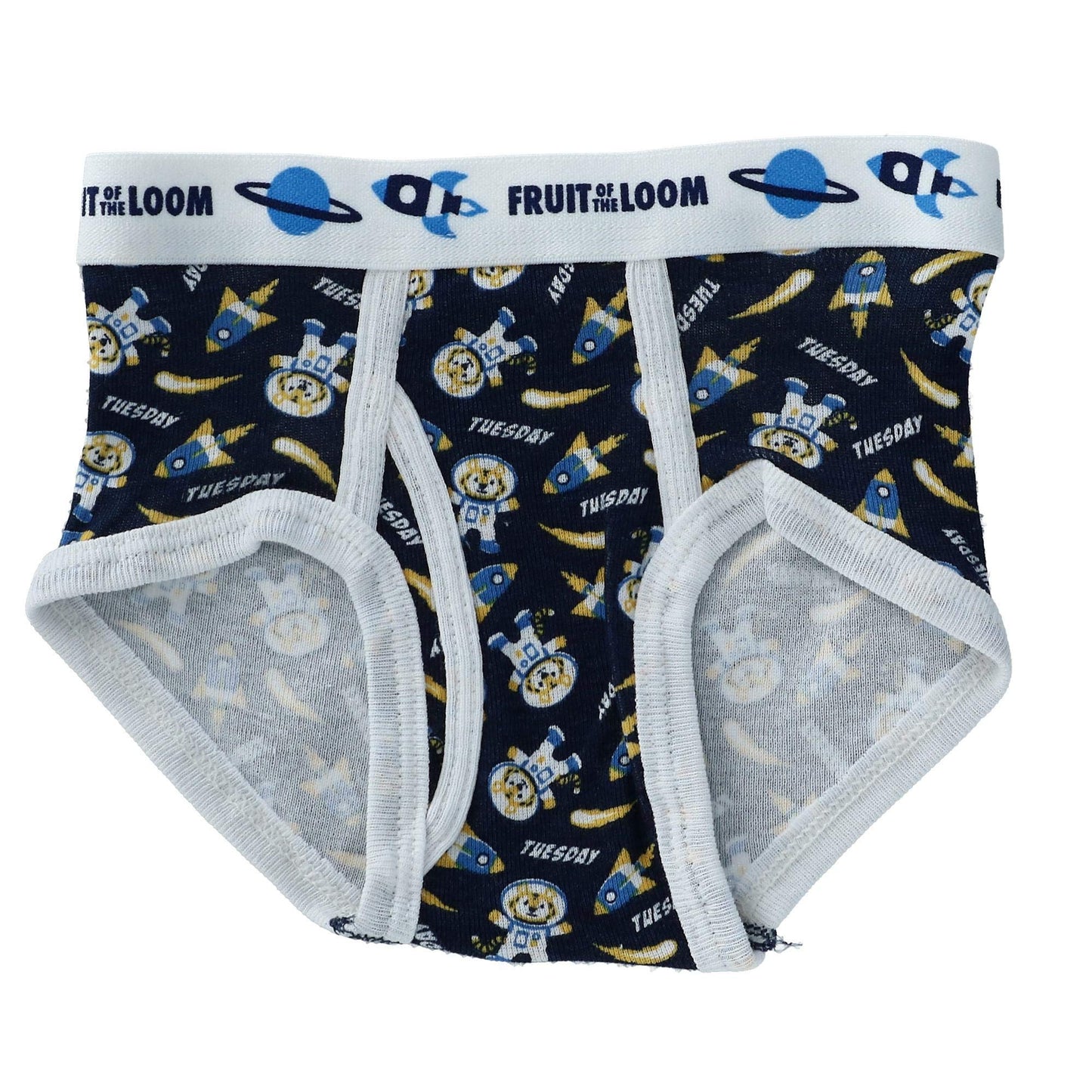 Fruit of the Loom Toddler Boys' Days of The Week Brief (Pack of 7) 2T3T