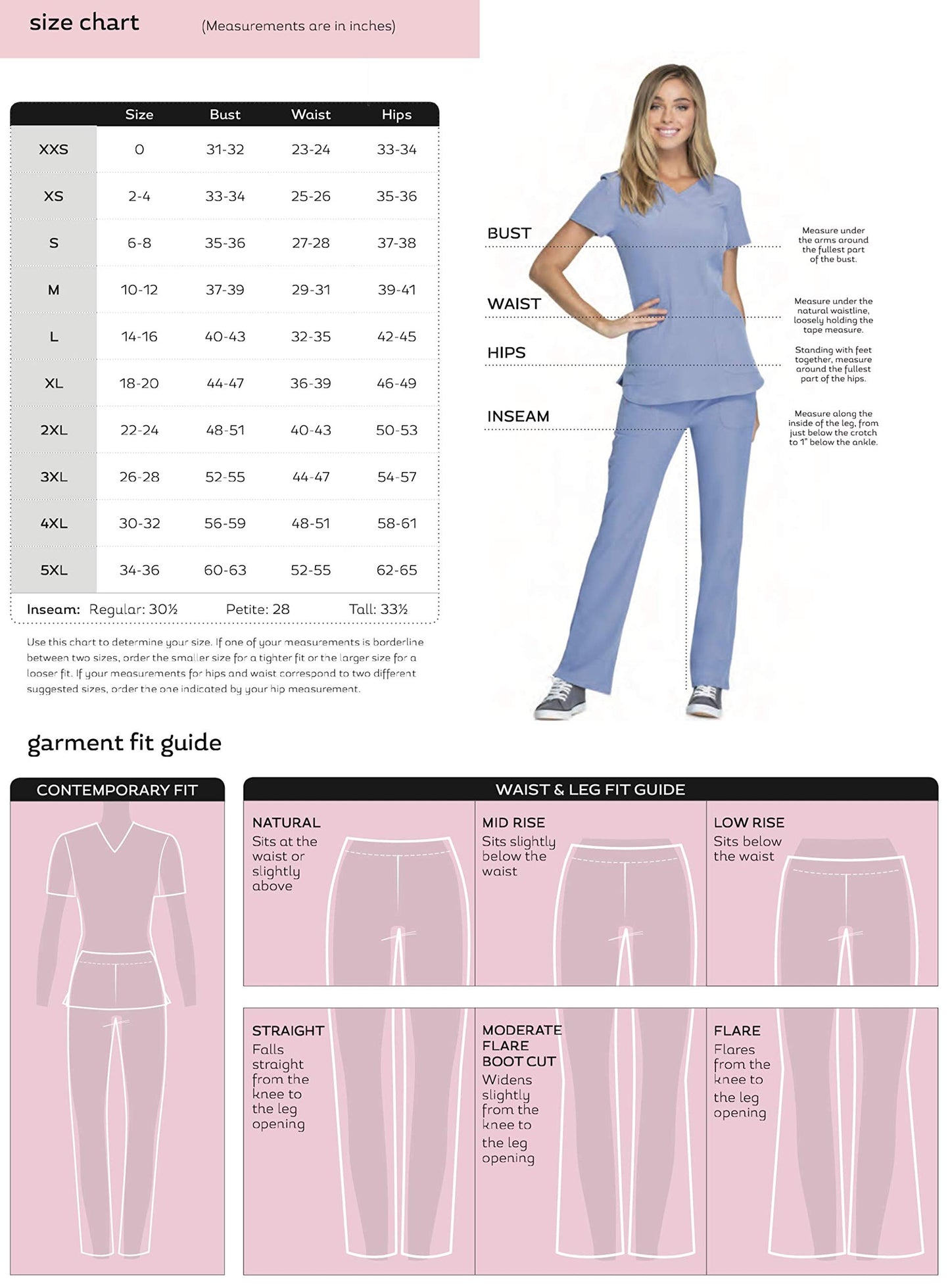 HeartSoul Break On Through Women's Pitter-Pat V-Neck Solid Scrub Top Large Flamingo