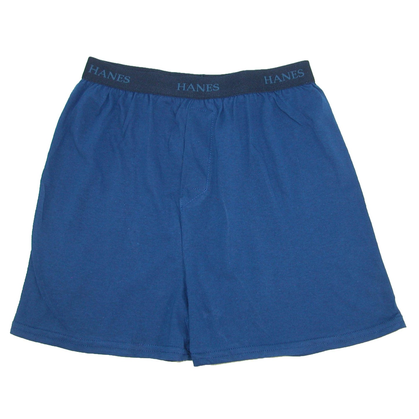 Hanes Boys' 3 Pack Ultimate Comfort Flex Solid Knit Boxer, Assorted, Medium