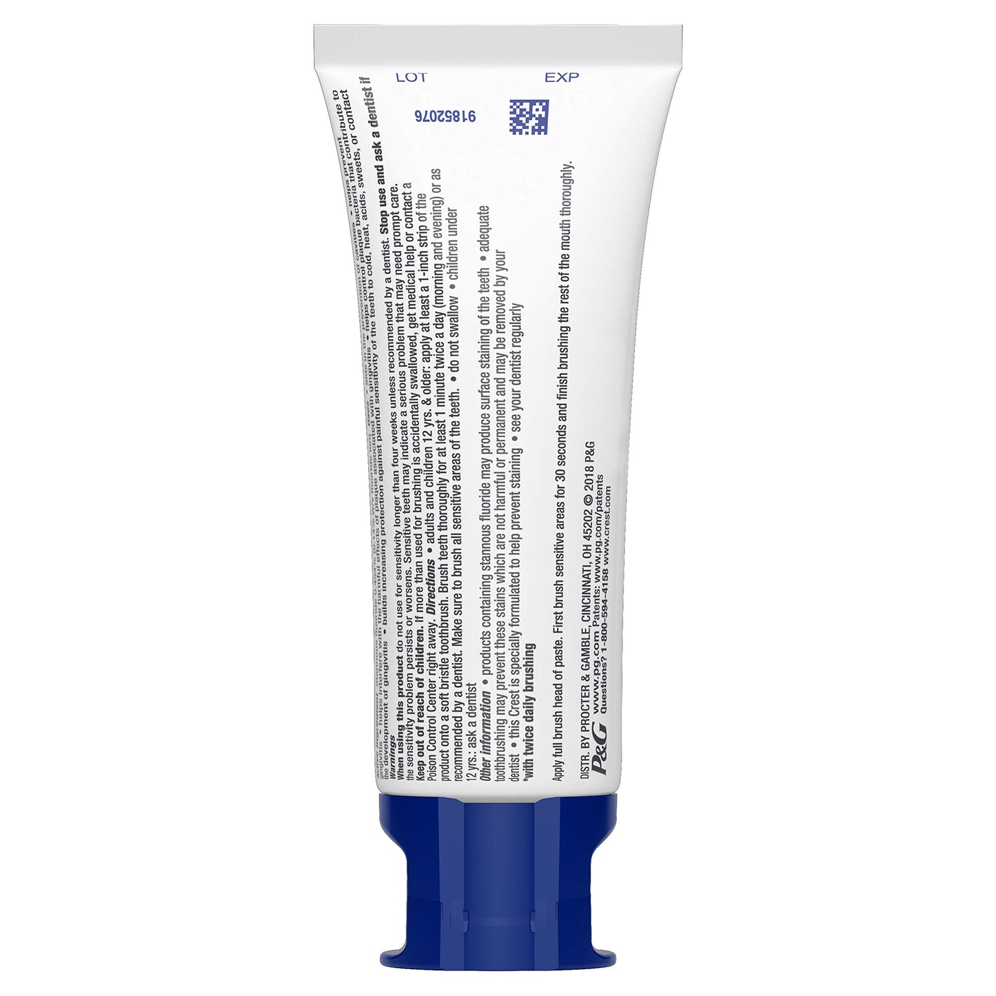 Crest Toothpaste 4.1 Ounce Pro Health Sensitive and Gum (Pack of 3)