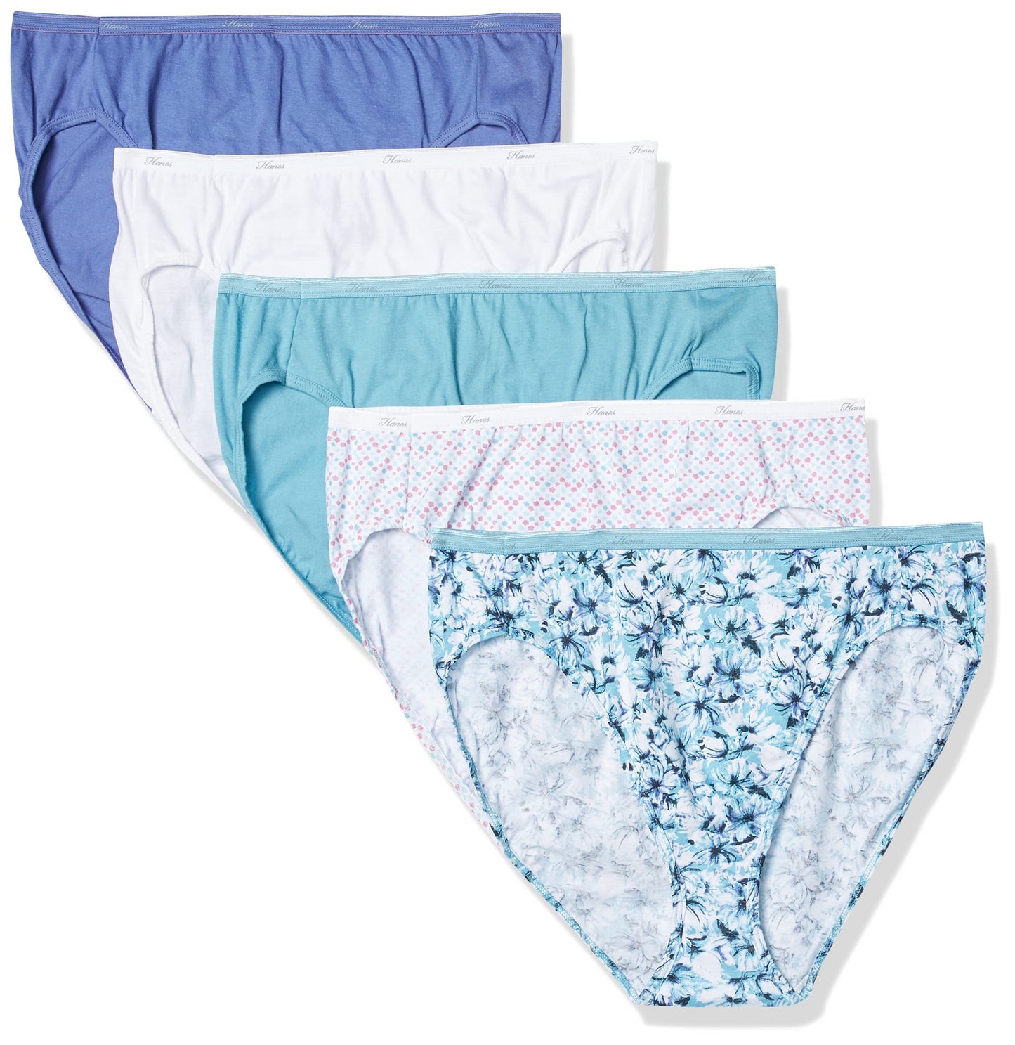 Hanes Women's Hi-Cut Panties 6-Pack_Assorted_10