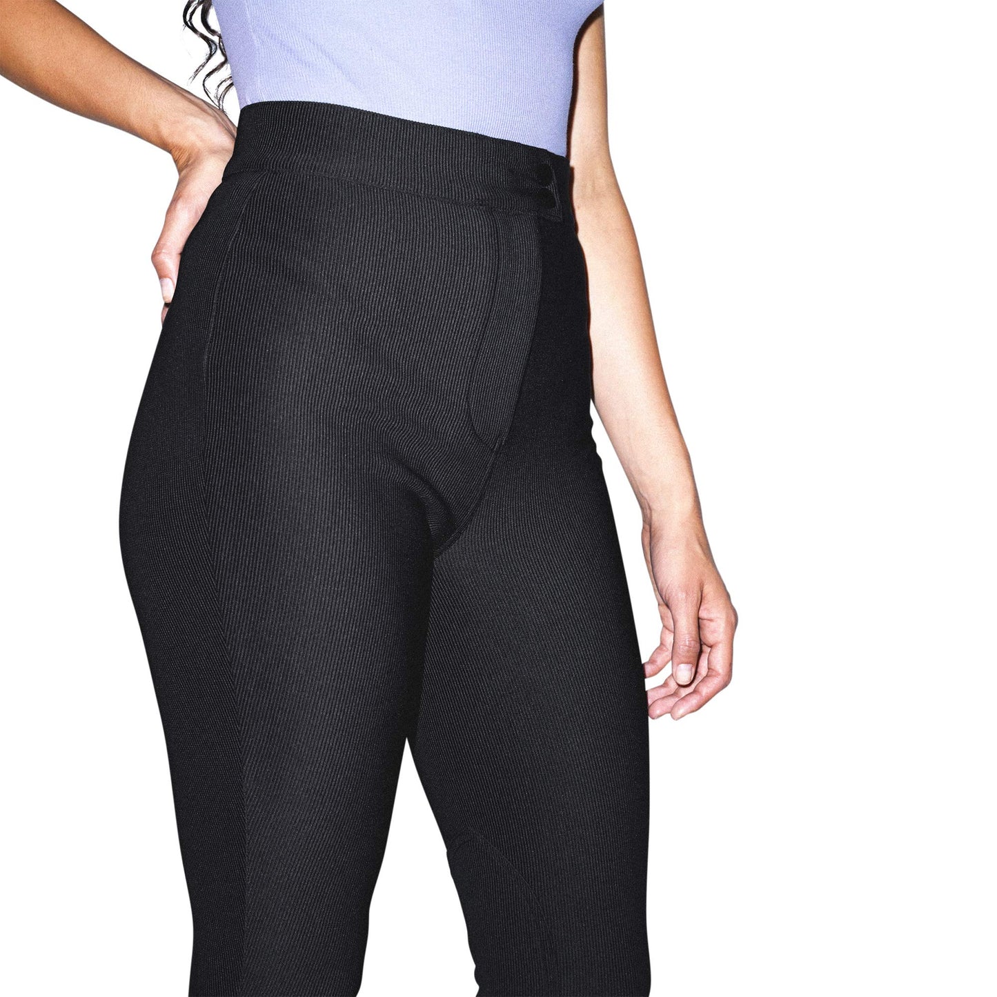 American Apparel Women's The Riding Pant, black, Small