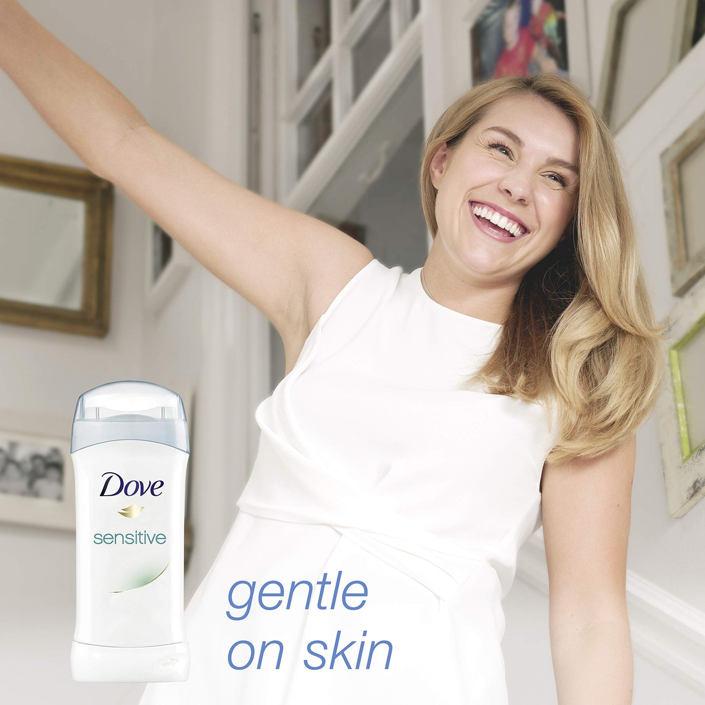 Dove Antiperspirant Deodorant, Sensitive Skin, 2.6 Ounce