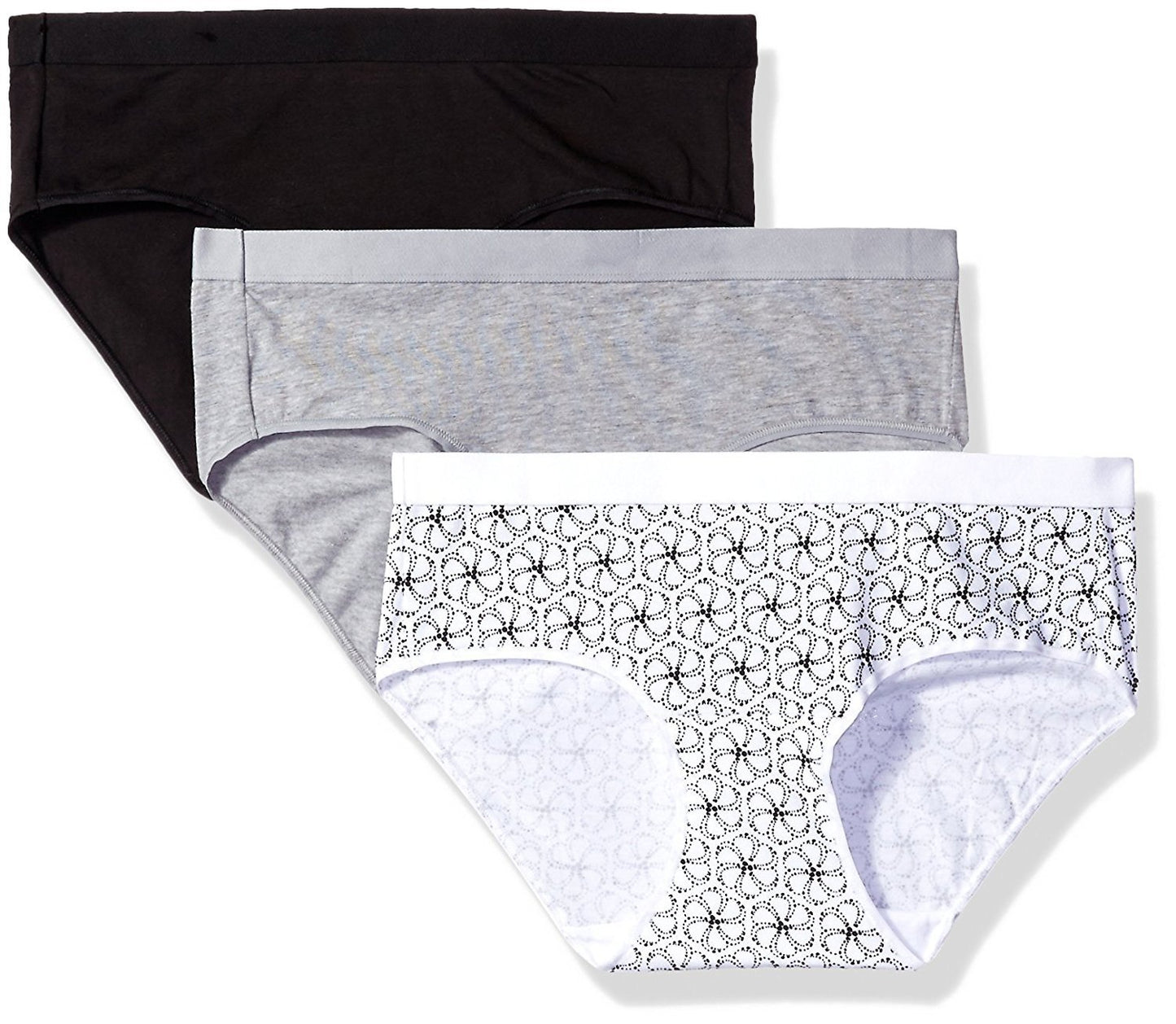 Hanes Ultimate Women's 3-Pack X-Temp Hipster Panties, Assortment B2, 7