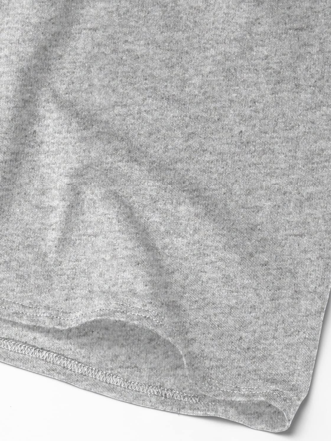 Hanes Men's ComfortSoft T-Shirt (Pack of 4) (Light Steel, XXXX-Large)