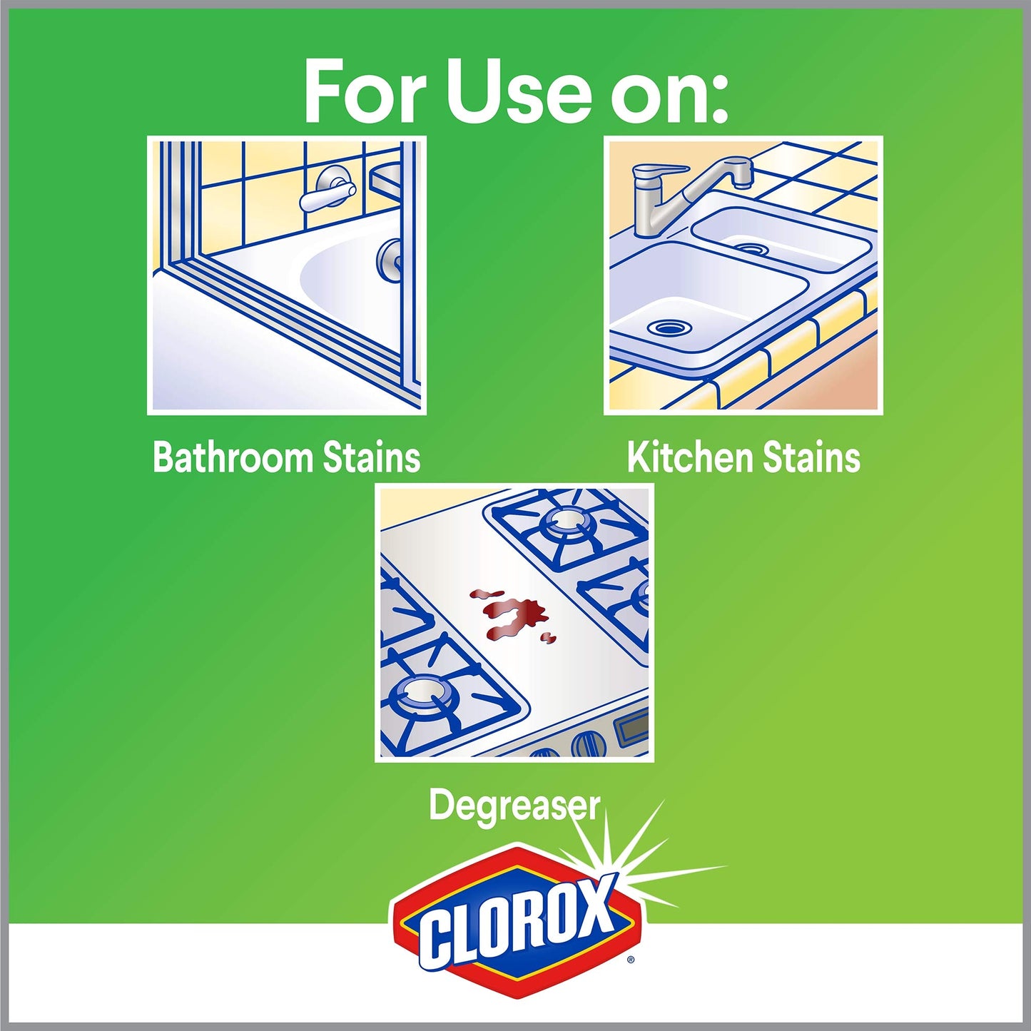 Clorox Company Clorox Clean-Up All Purpose Cleaner Spray Bottle With Bleach Original, 24 Fl Oz