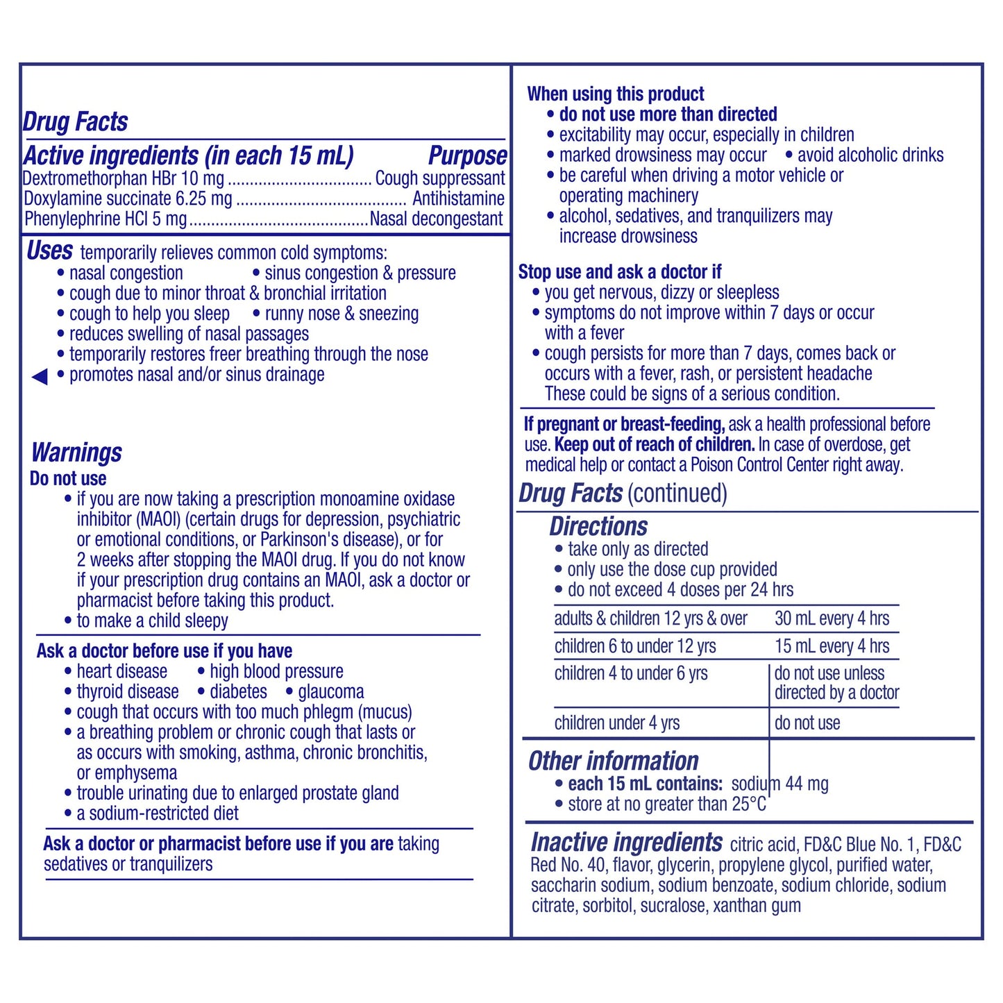 Vicks NyQuil Cough DM & Congestion Medicine, Berry - 12 fl oz