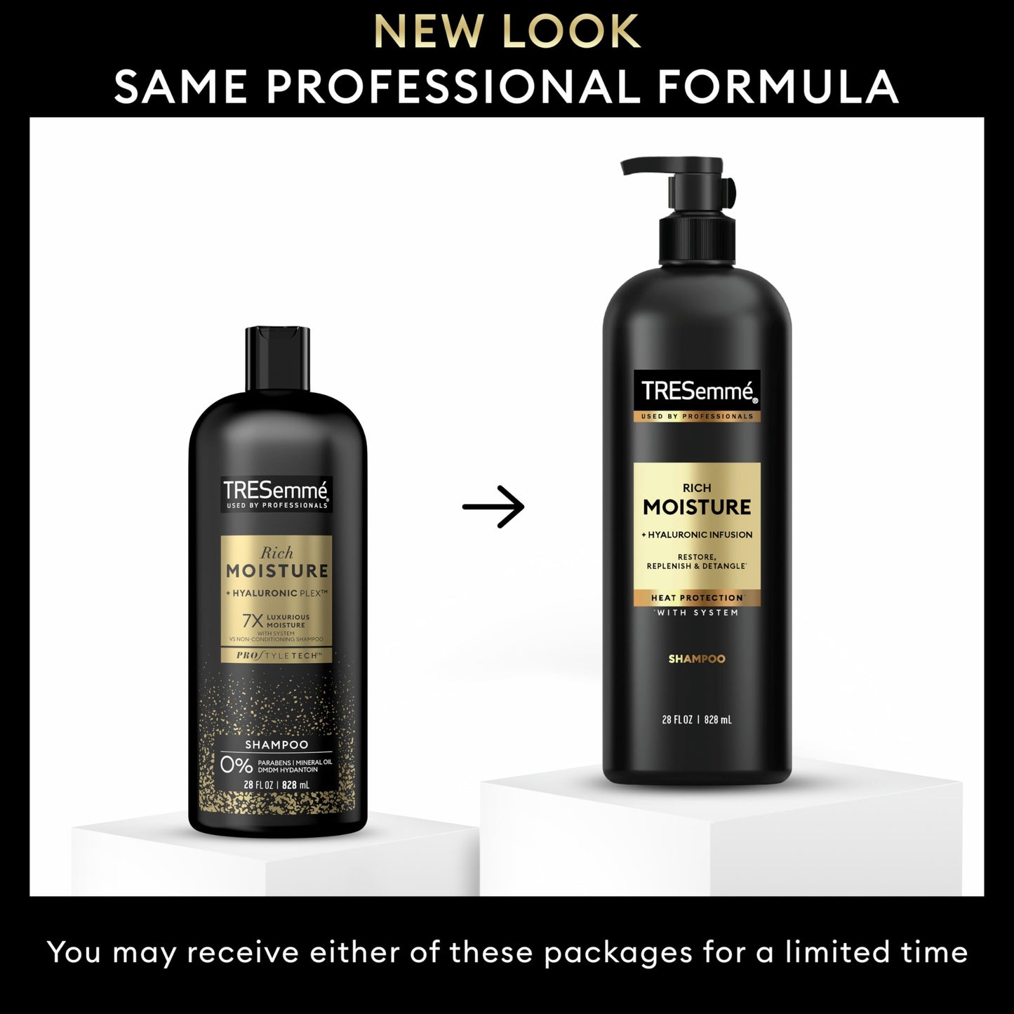 Tresemme Shampoo Moisture Rich 28 Ounce (828ml) (6 Pack)
