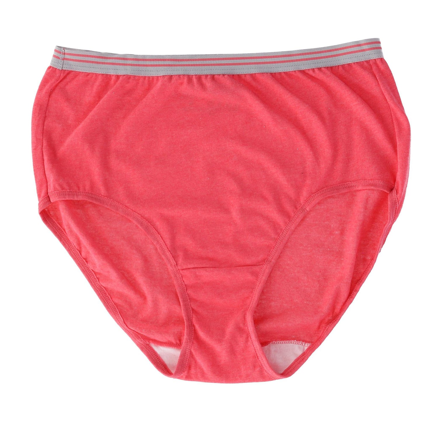 Fruit of the Loom Women's Heather Brief Underwear (6 Pair Pack), 5, Multi