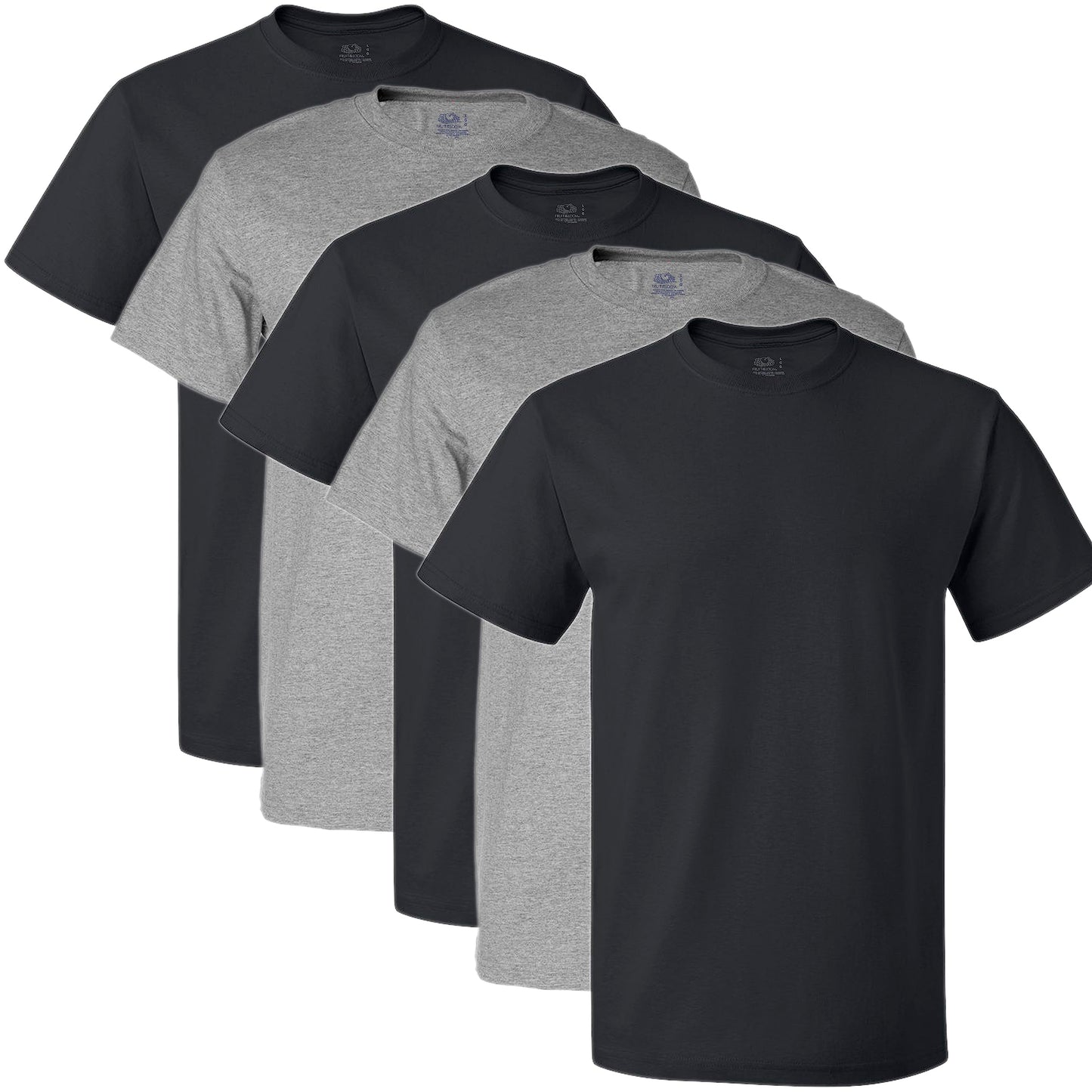 Fruit of the Loom 5 oz. 100% Heavy Cotton HD T-Shirt (3931), Navy, 3XL