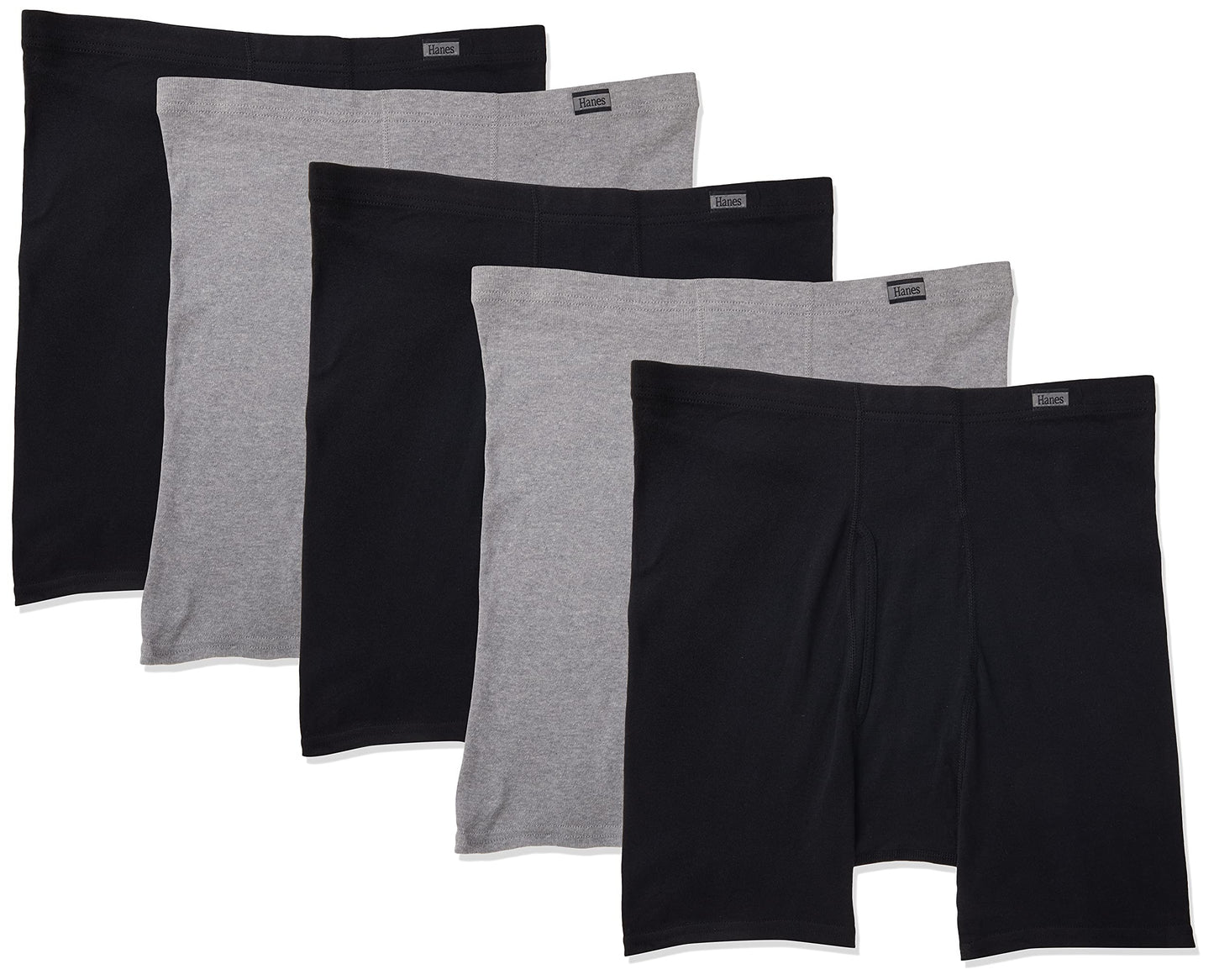 Hanes Men's FreshIQ Comfort Soft Boxer Briefs (Assorted, XXX-Large)