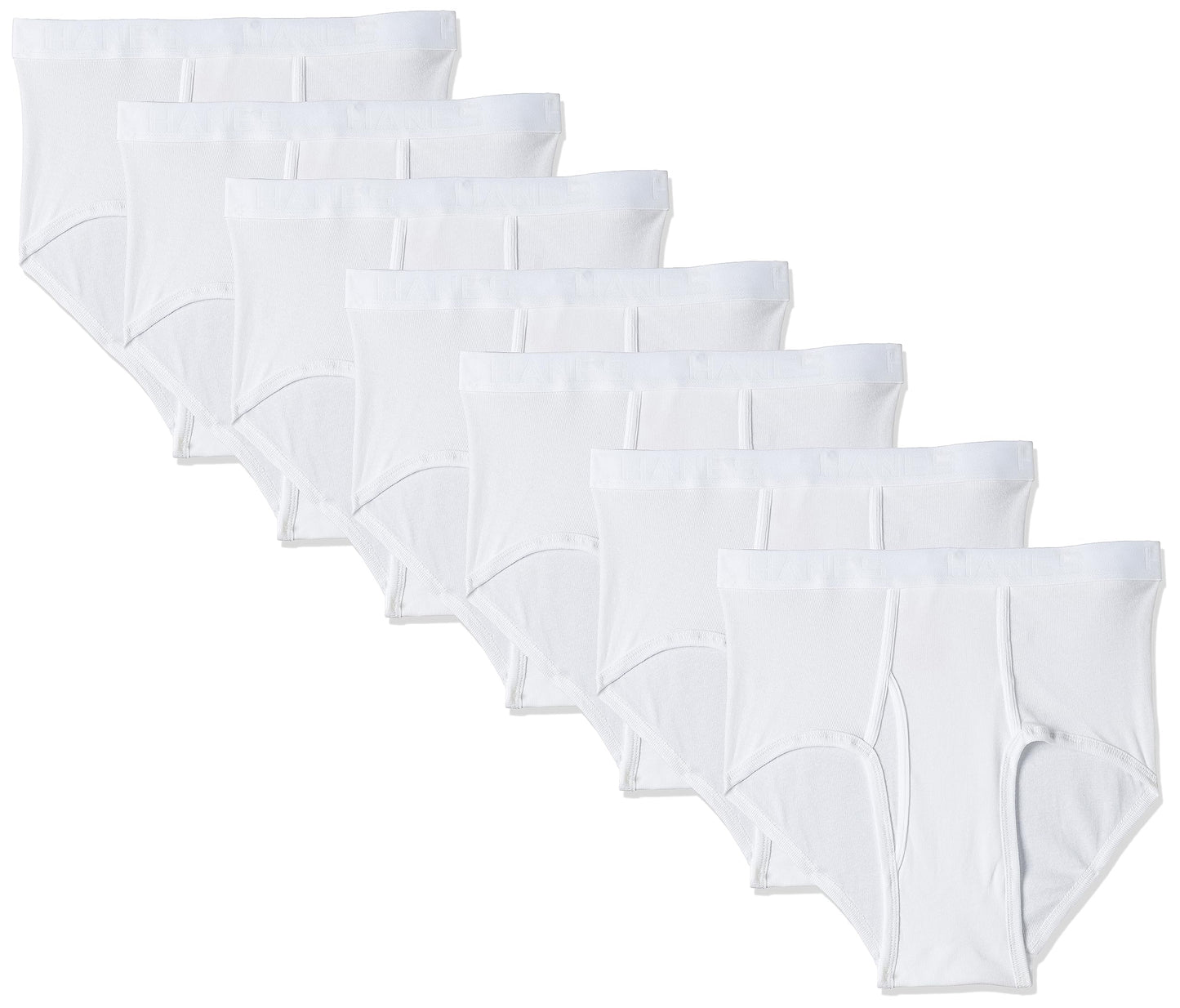 byHanes Hanes Red Label Men's Hanes 9-Pack Brief (White, 4X-Large)