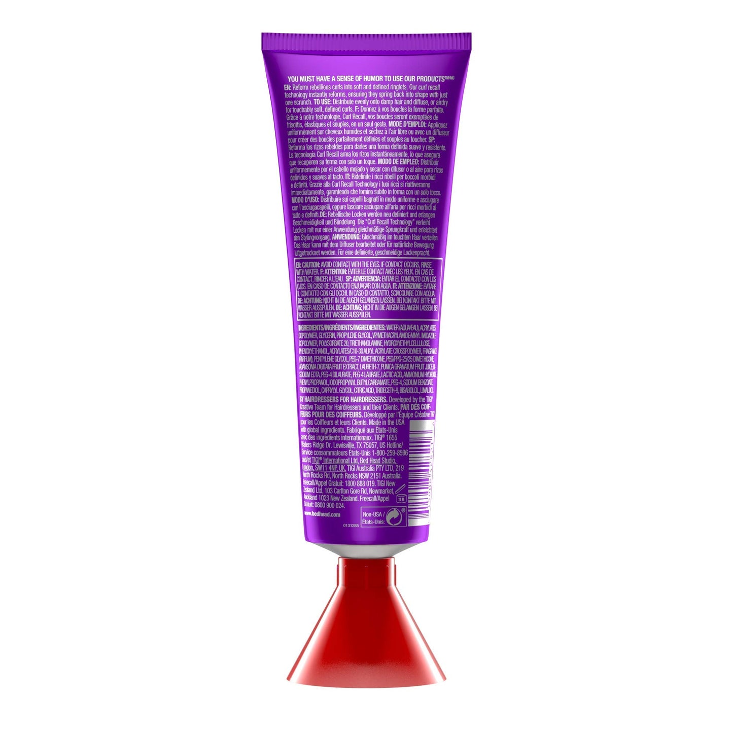 Bed Head Super Fuel On The Rebound Curl Cream, 4.22 Fluid Ounce (Pack of 3)