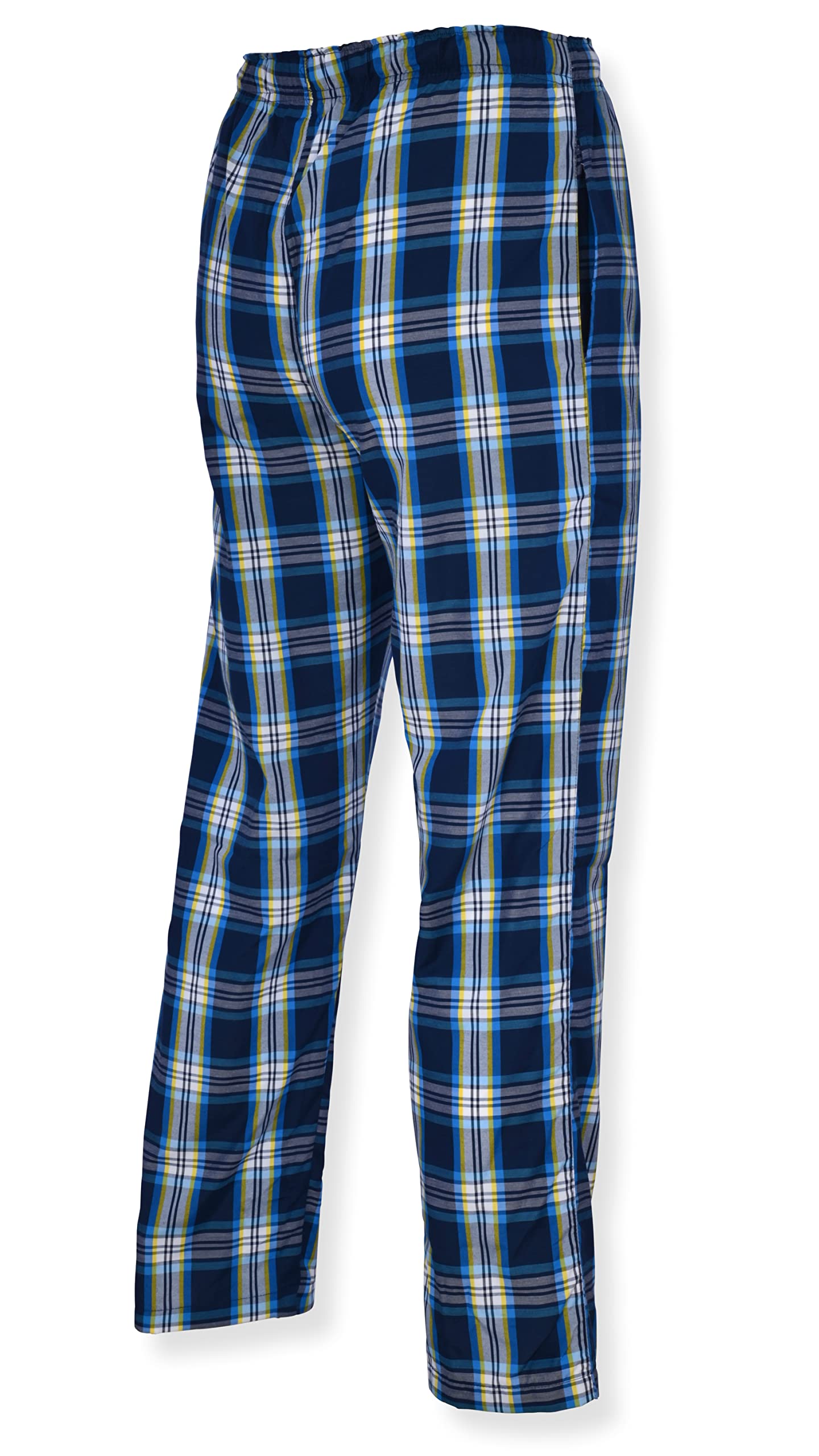 Hanes Men's Woven Pajama Pant, Navy, Large