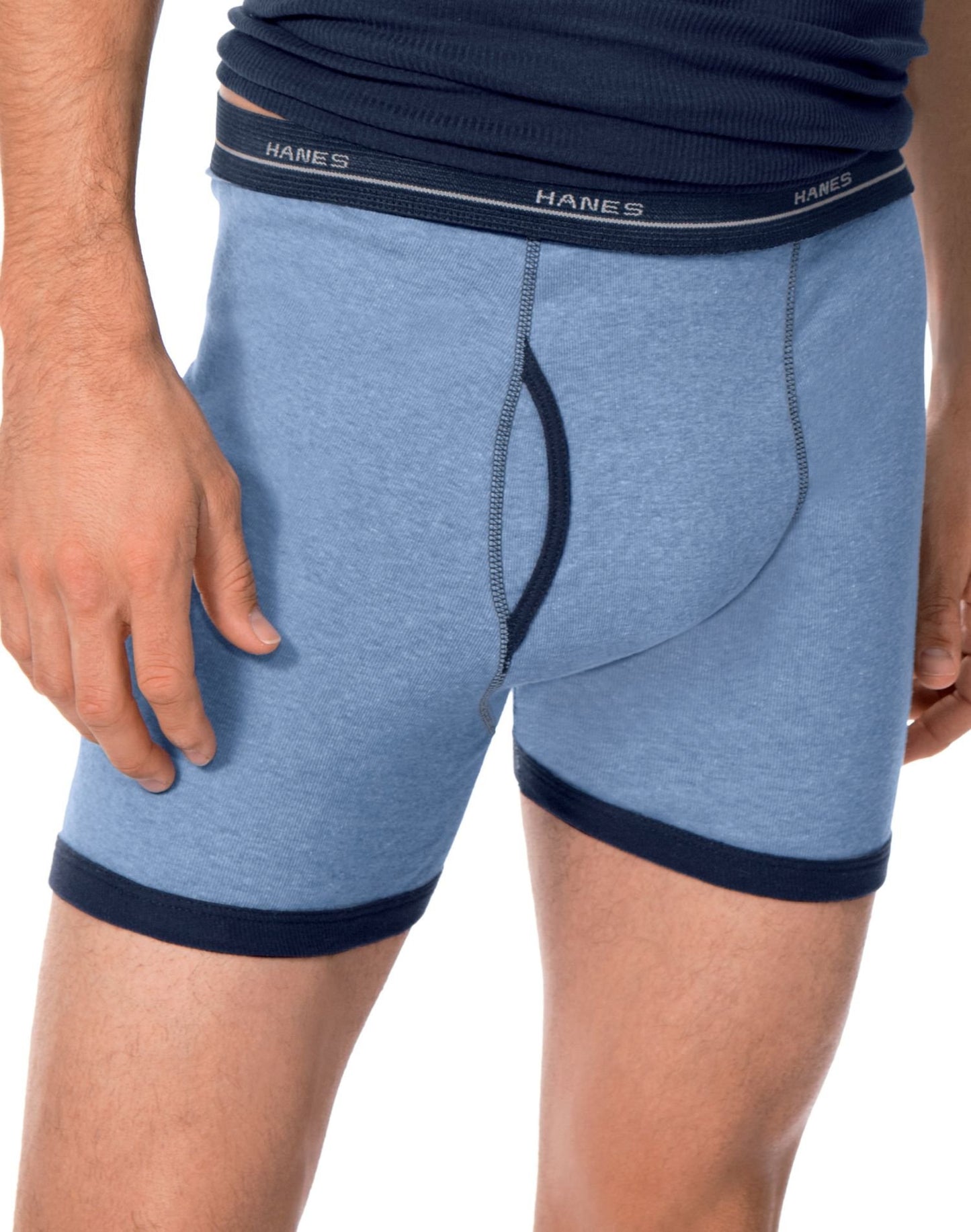 Hanes Men's Ringer Boxer Brief