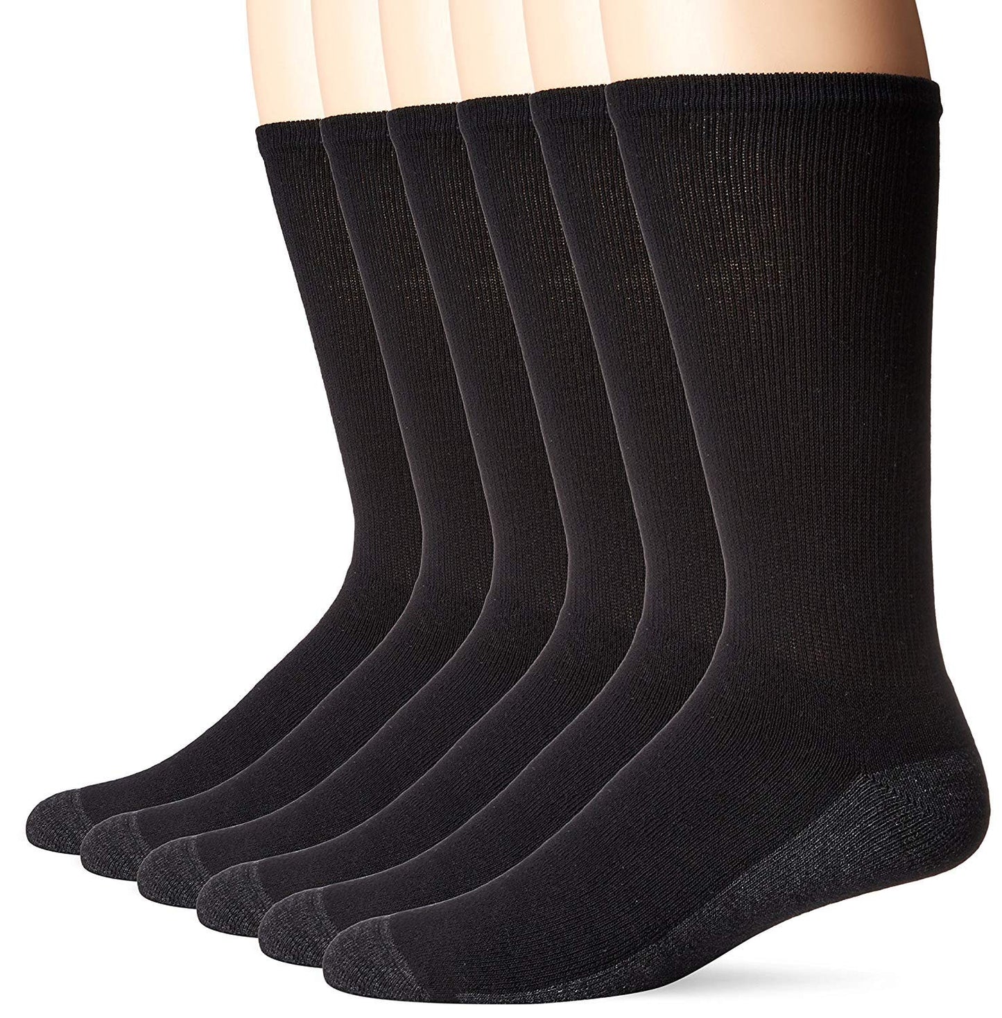 Hanes Men's ComfortBlend Max Cushion Crew Socks