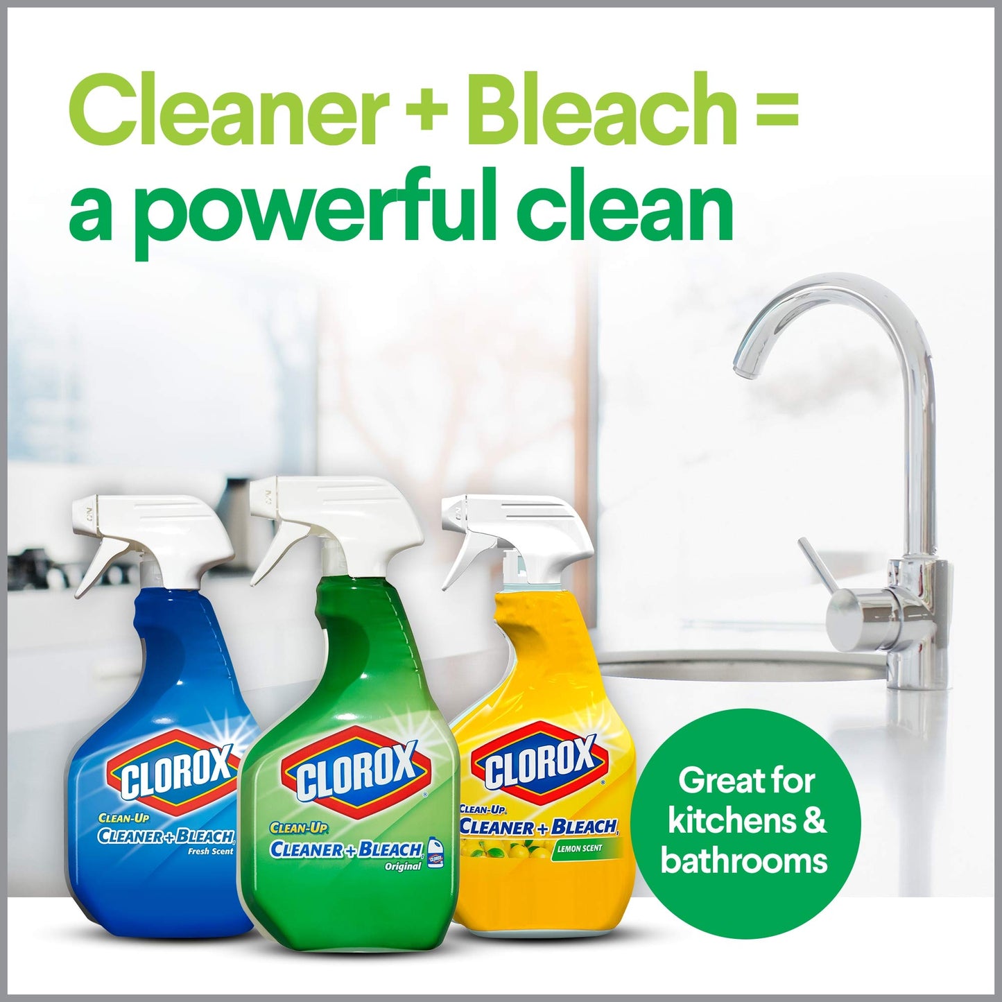 Clorox Company Clorox Clean-Up All Purpose Cleaner Spray Bottle With Bleach Original, 24 Fl Oz
