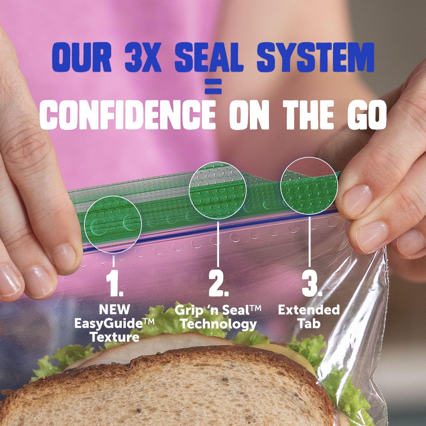 BAG SANDWICH EZOPN 90CT