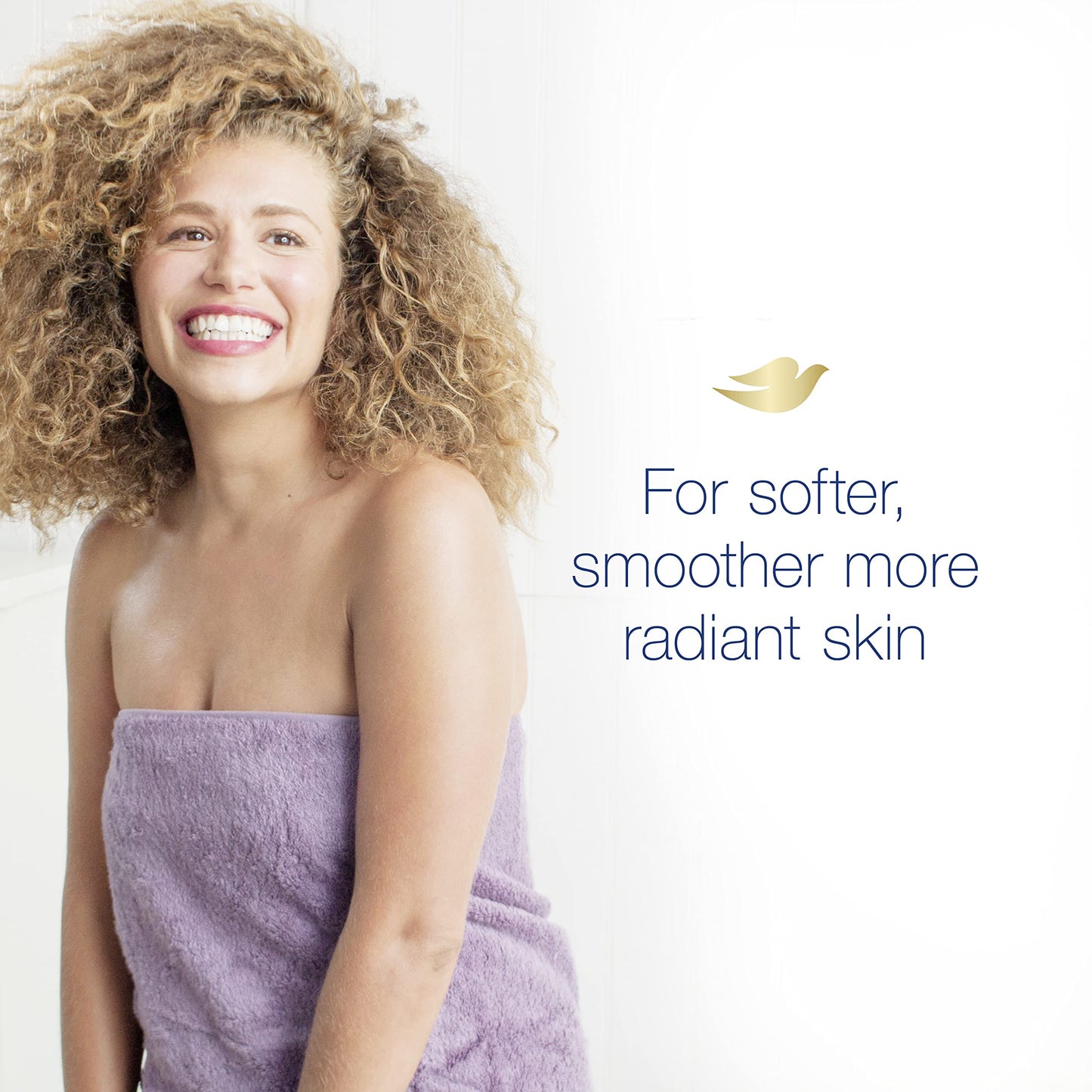 Dove Beauty Bar Soap Original 4 Count for Soft, Smooth Skin, with 1/4 Moisturizing Cream 4.75 oz