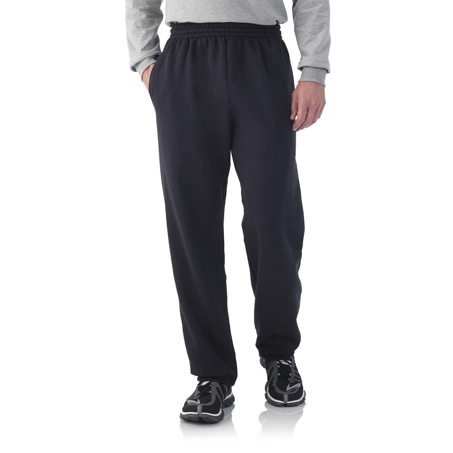 Fruit of the Loom Mens Crew Sweatpant Steel Grey 4X-Large