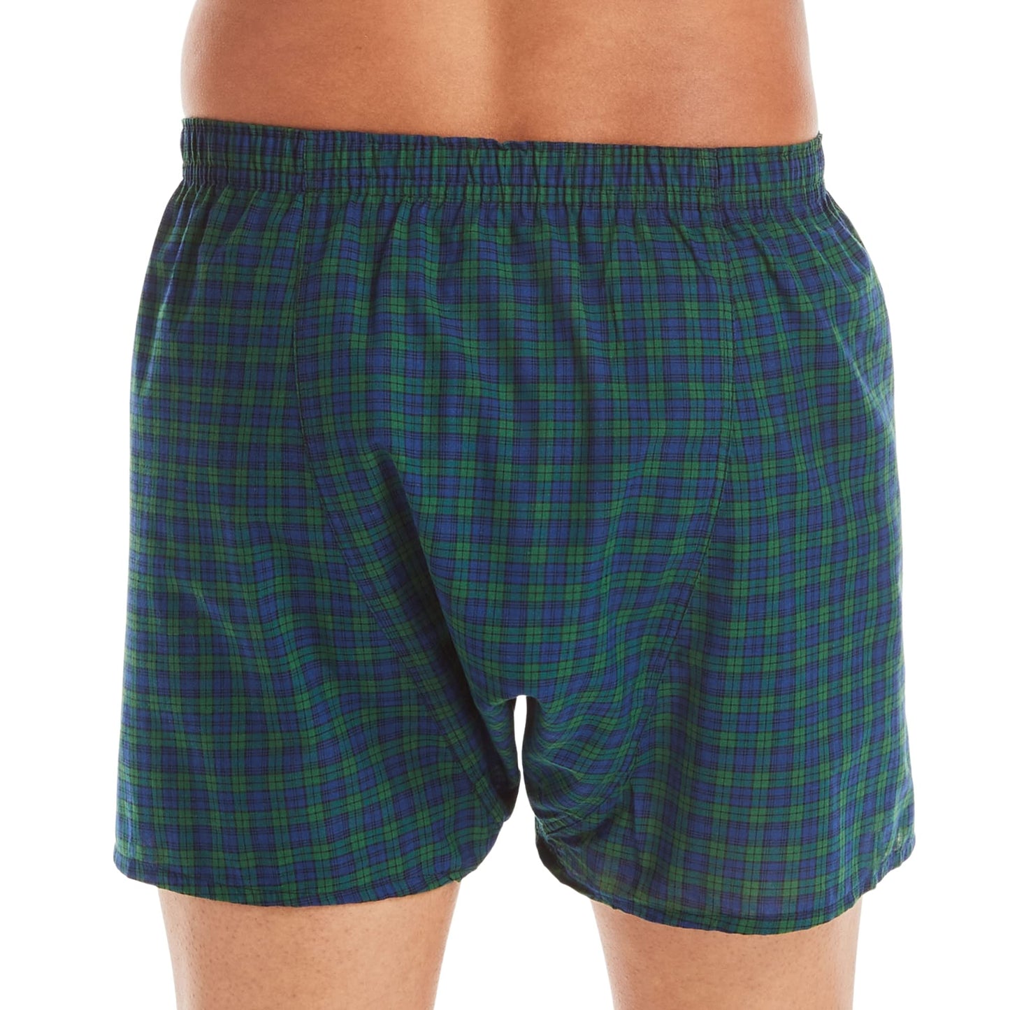 Hanes Men's TAGLESS® Tartan Boxers with Comfort Flex® Waistband 5-Pack