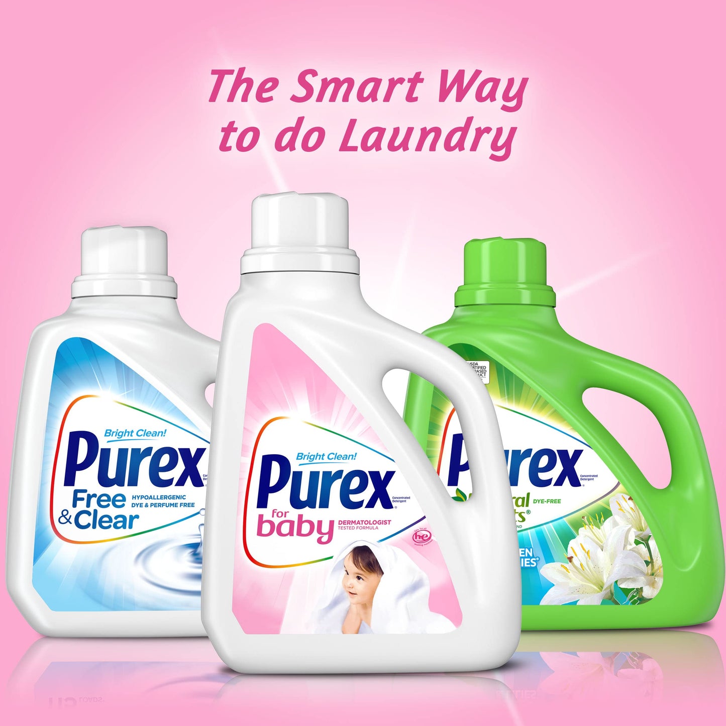 Purex Liquid Laundry Detergent for Baby, 75 Fluid Ounces, 57 Loads