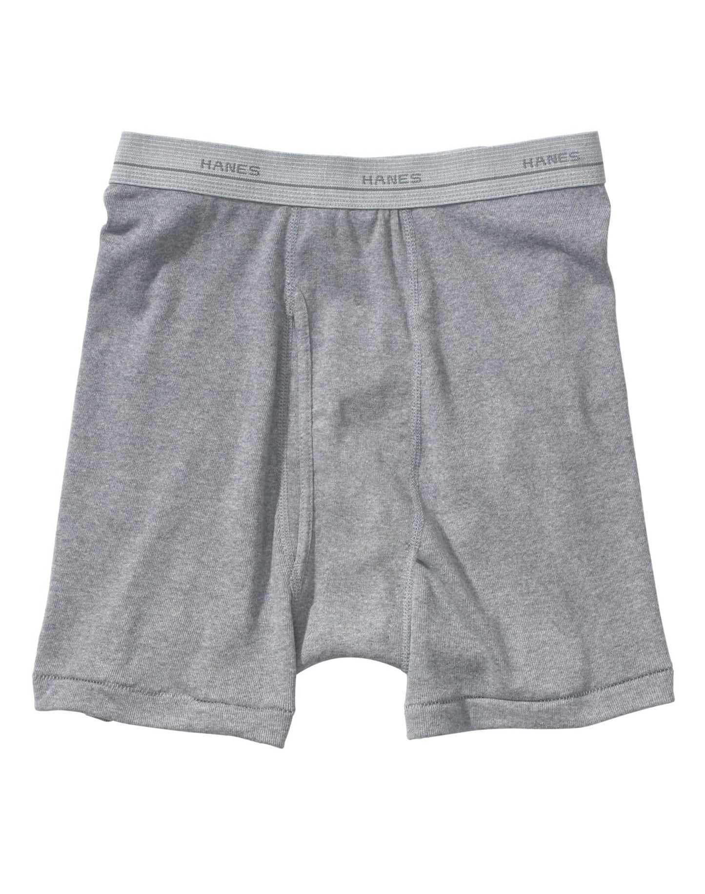 Hanes Men 2 Pack Black/Grey Boxer Brief