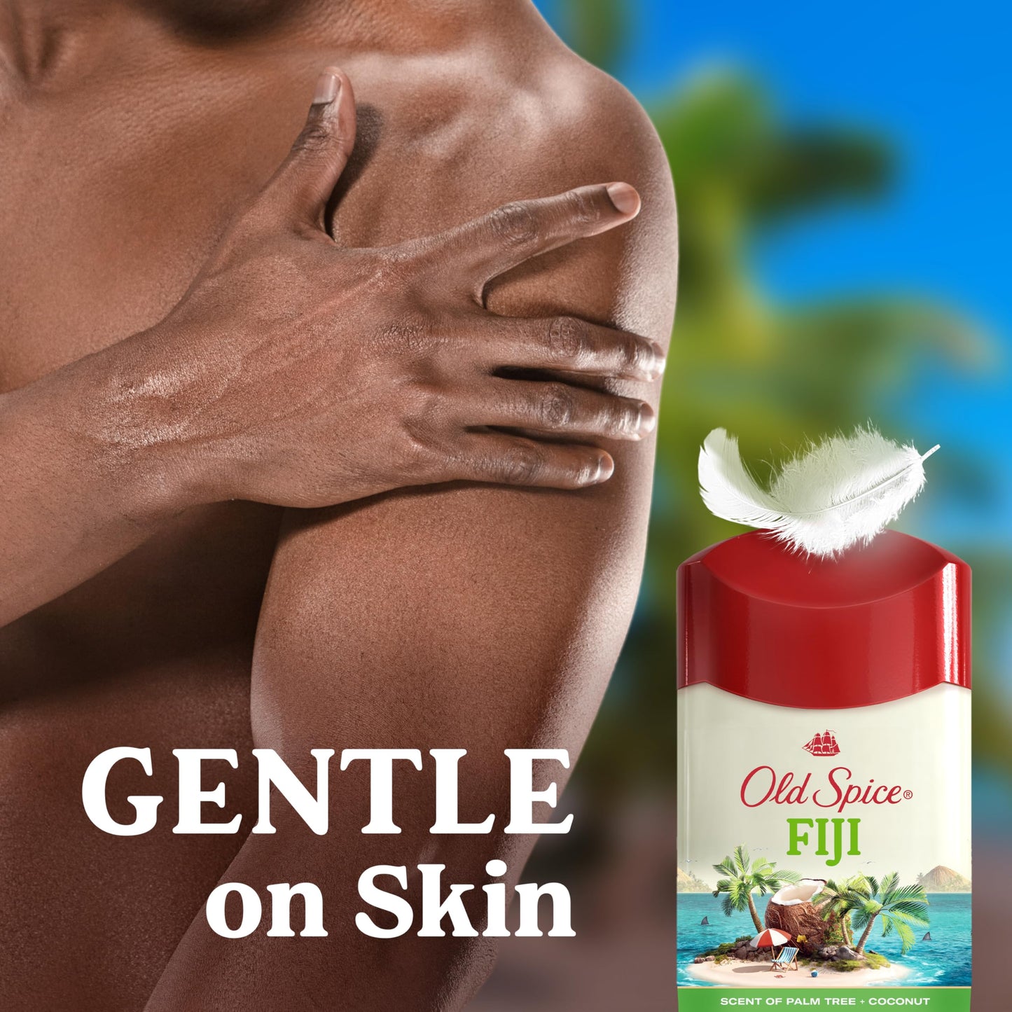 Old Spice Men's Antiperspirant & Deodorant Fiji with Palm Tree, 2.6oz (Pack of 3)