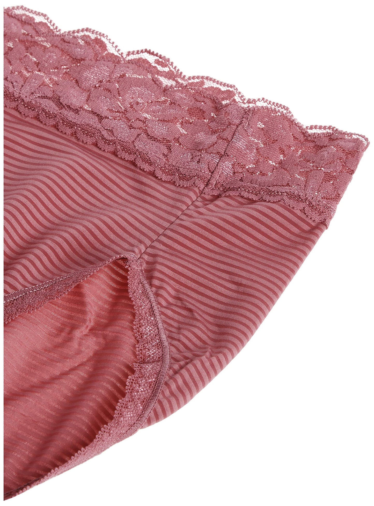 Vanity Fair Women's Flattering Lace Panties with Stretch, Brief-Black, 9