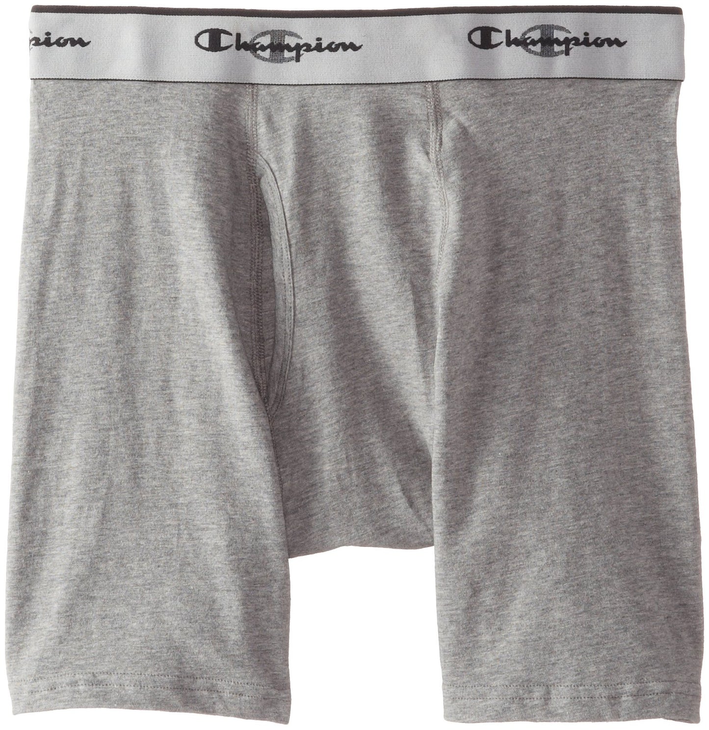 Champion Men's 3 Pack Active Fit Boxer Briefs, Black, Large