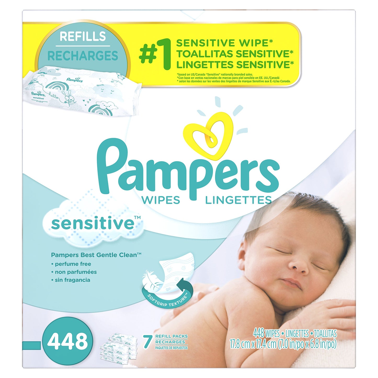 PGC19513CT - Sensitive Baby Wipes