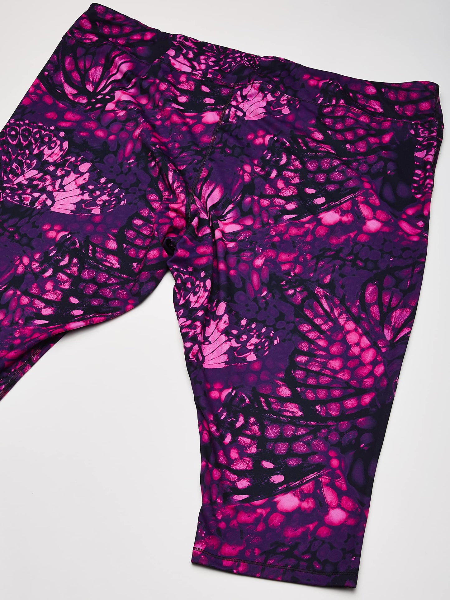 JUST MY SIZE womens Active Stretch Capri Pants, Wingspan Plum Dream, 5X US