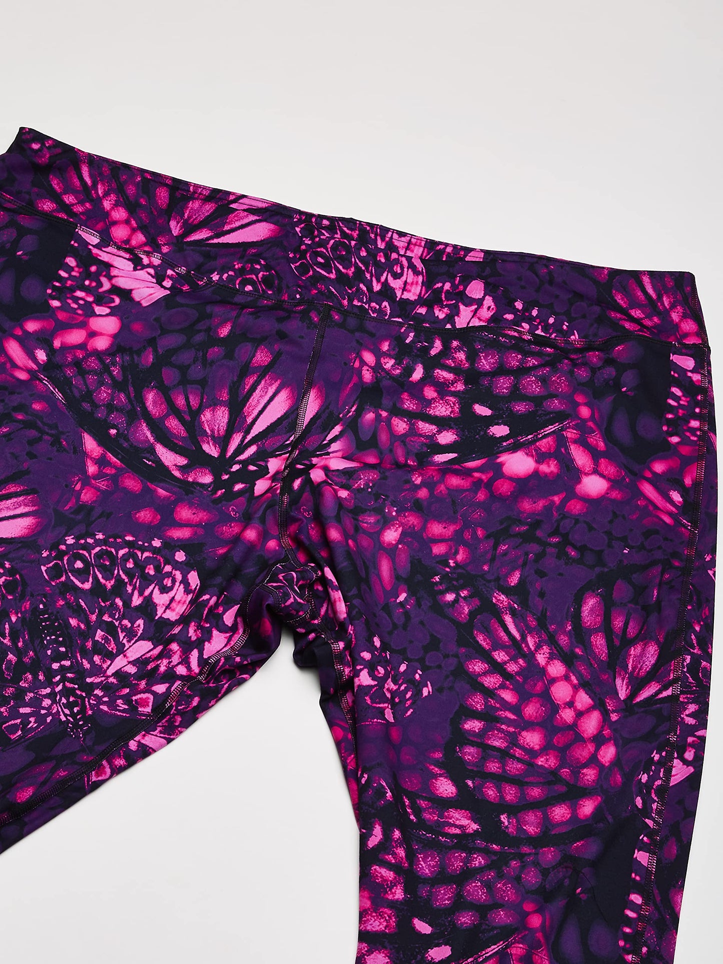 JUST MY SIZE womens Active Stretch Capri Pants, Wingspan Plum Dream, 5X US