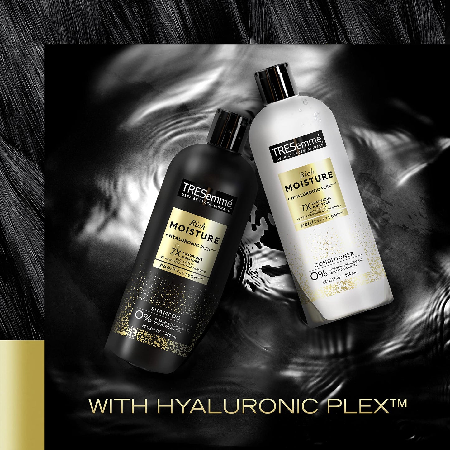 Tresemme Shampoo Moisture Rich 28 Ounce (828ml) (6 Pack)