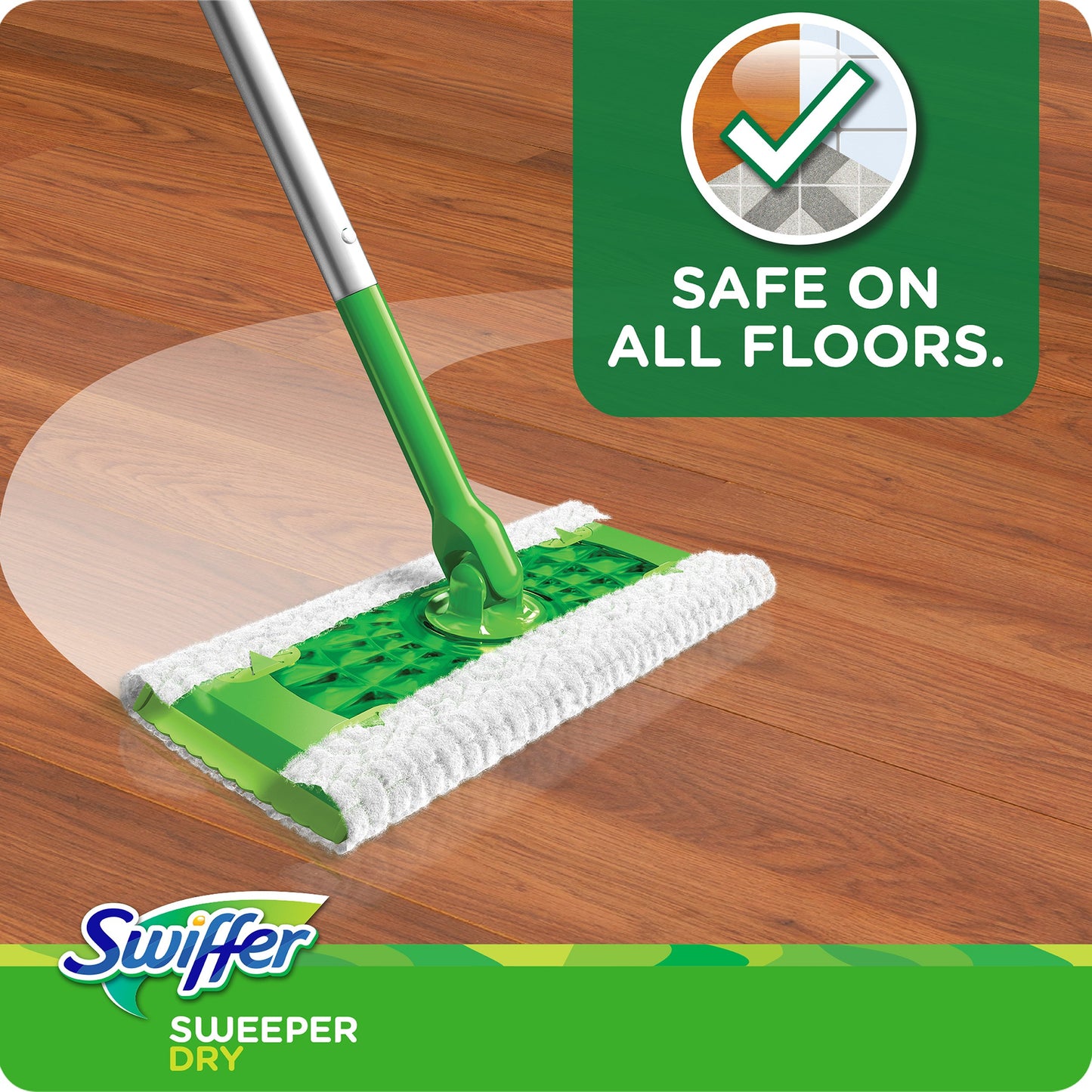 Swiffer Sweeper Dry Sweeping Pad Multi Surface Refills for Dusters Floor Mop, Gain, 16 Count (Packaging May Vary)
