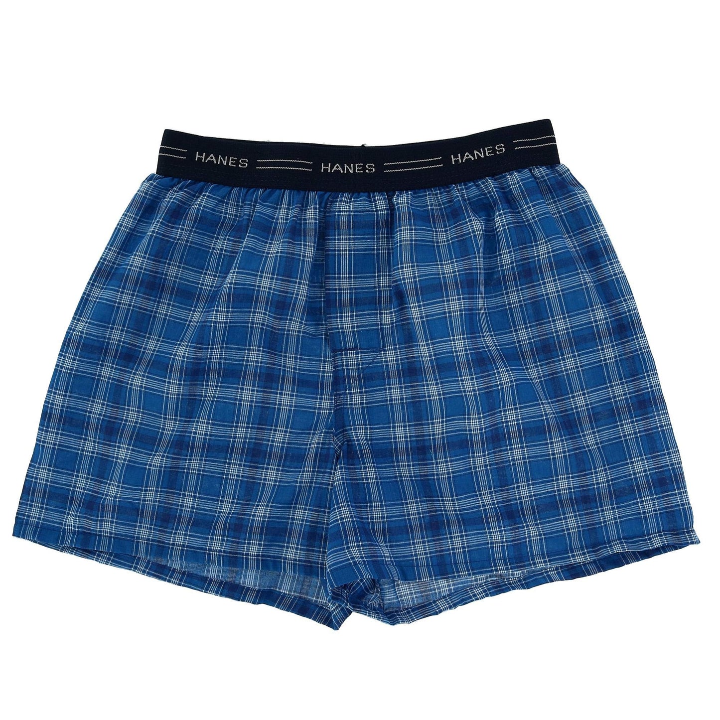 Hanes Boys' Boxer 5 Pack Tartan, Large (Colors may vary)