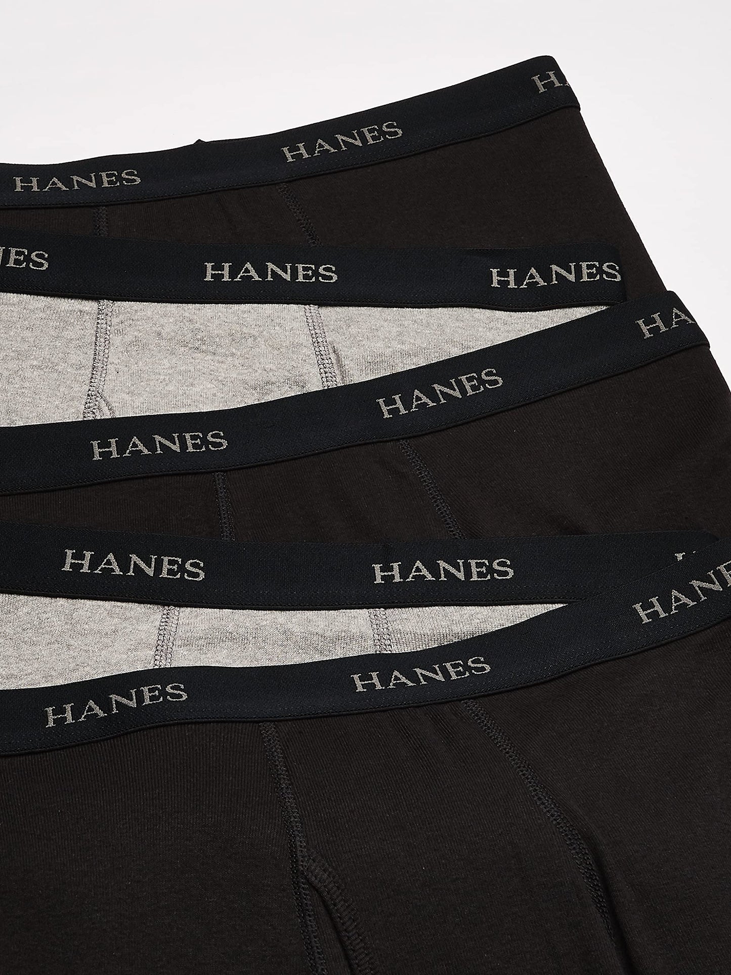 Hanes Mens 5-Pack Best Tagless Boxer Brief with Comfort Flex Waistband Small
