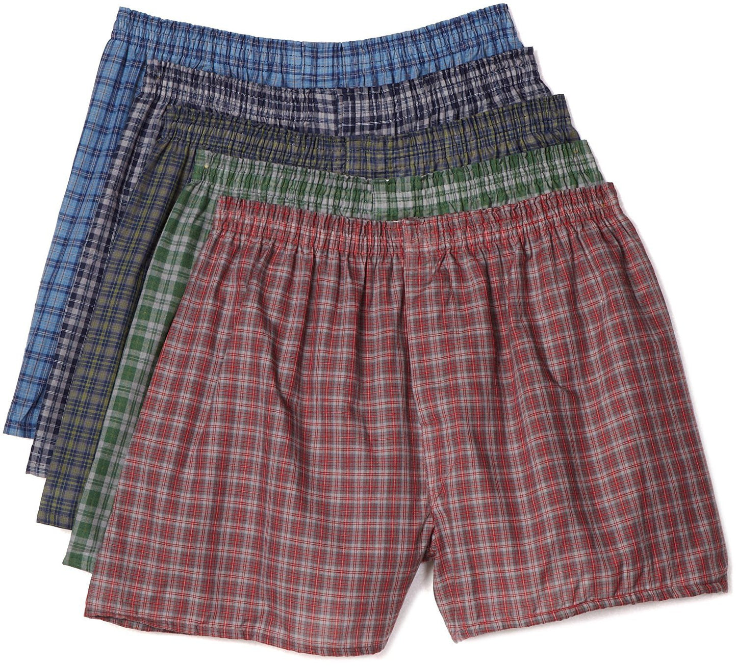 Fruit of The Loom Men's Woven Fashion Boxers (2XB (46" - 48" Waist), Assorted)