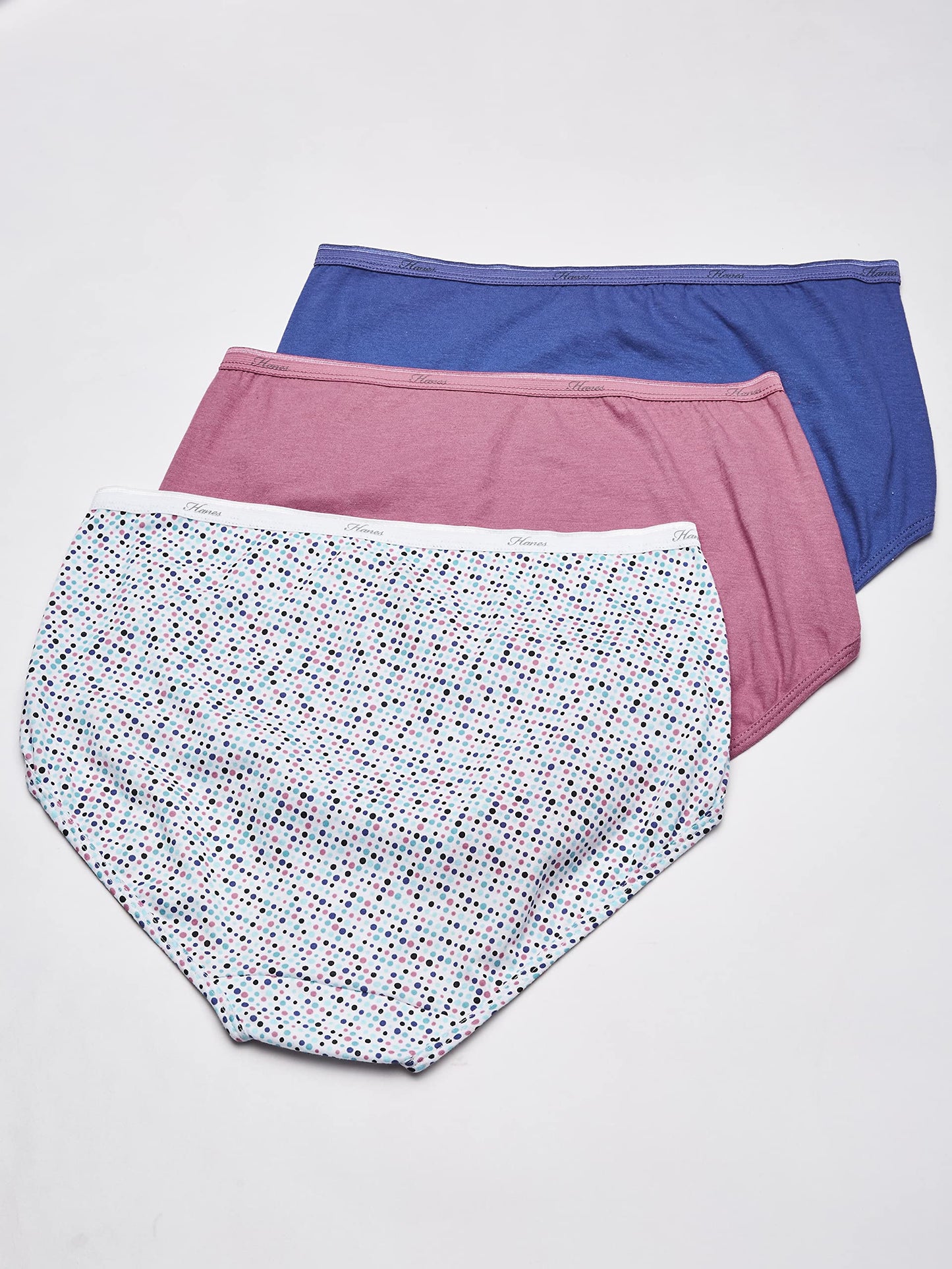 Hanes womens Cotton briefs underwear, 10 Pack - Brief Assorted 1, 7 US