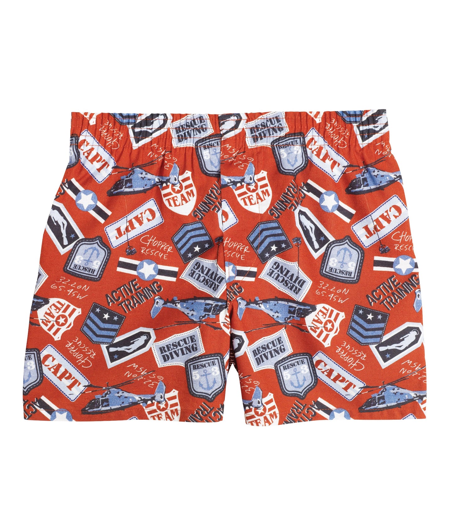 Fruit of the Loom Big Boys' Printed Woven Boxer ,Multi,XL (18-20)