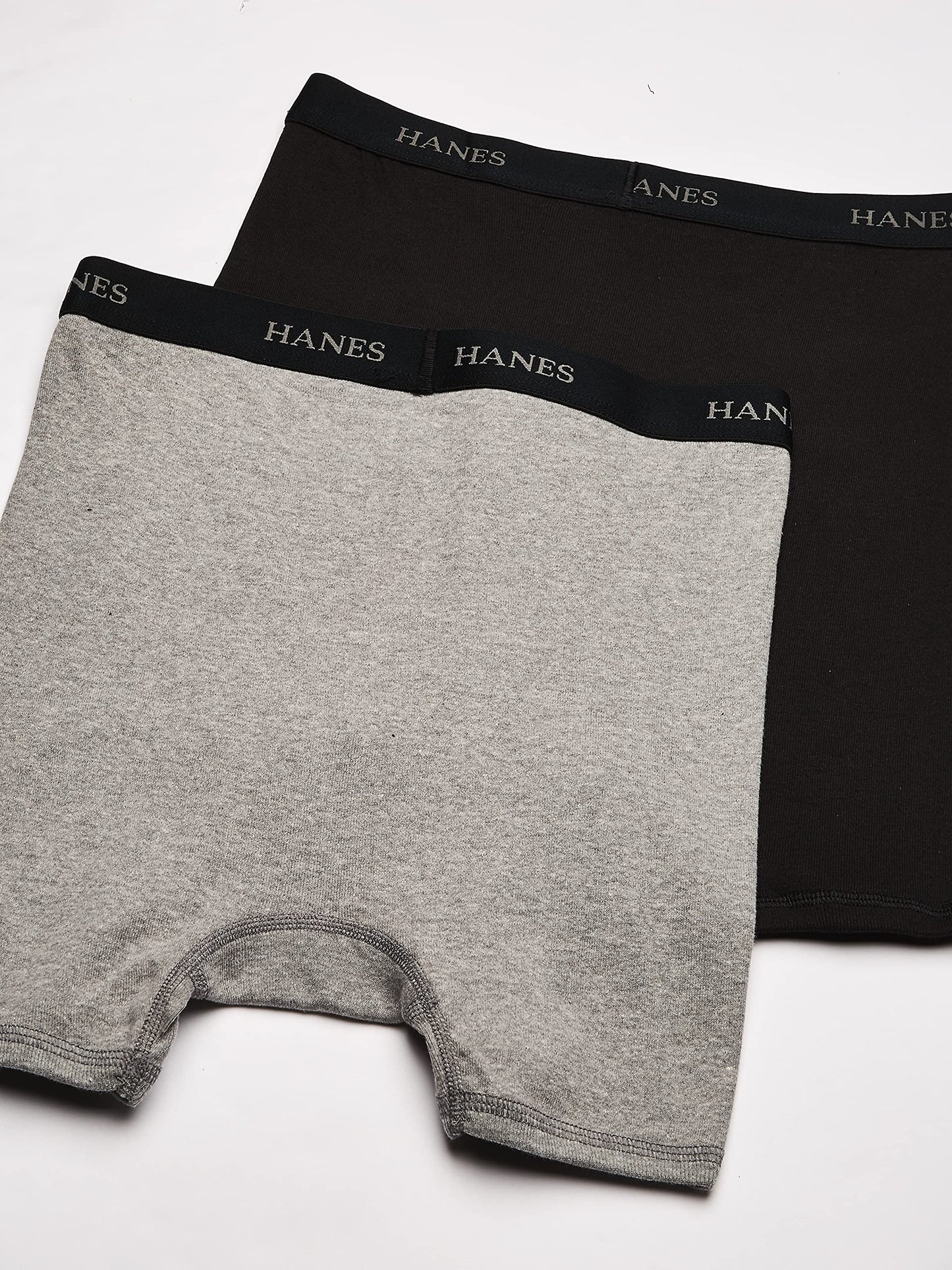 Hanes Mens 5-Pack Best Tagless Boxer Brief with Comfort Flex Waistband Small