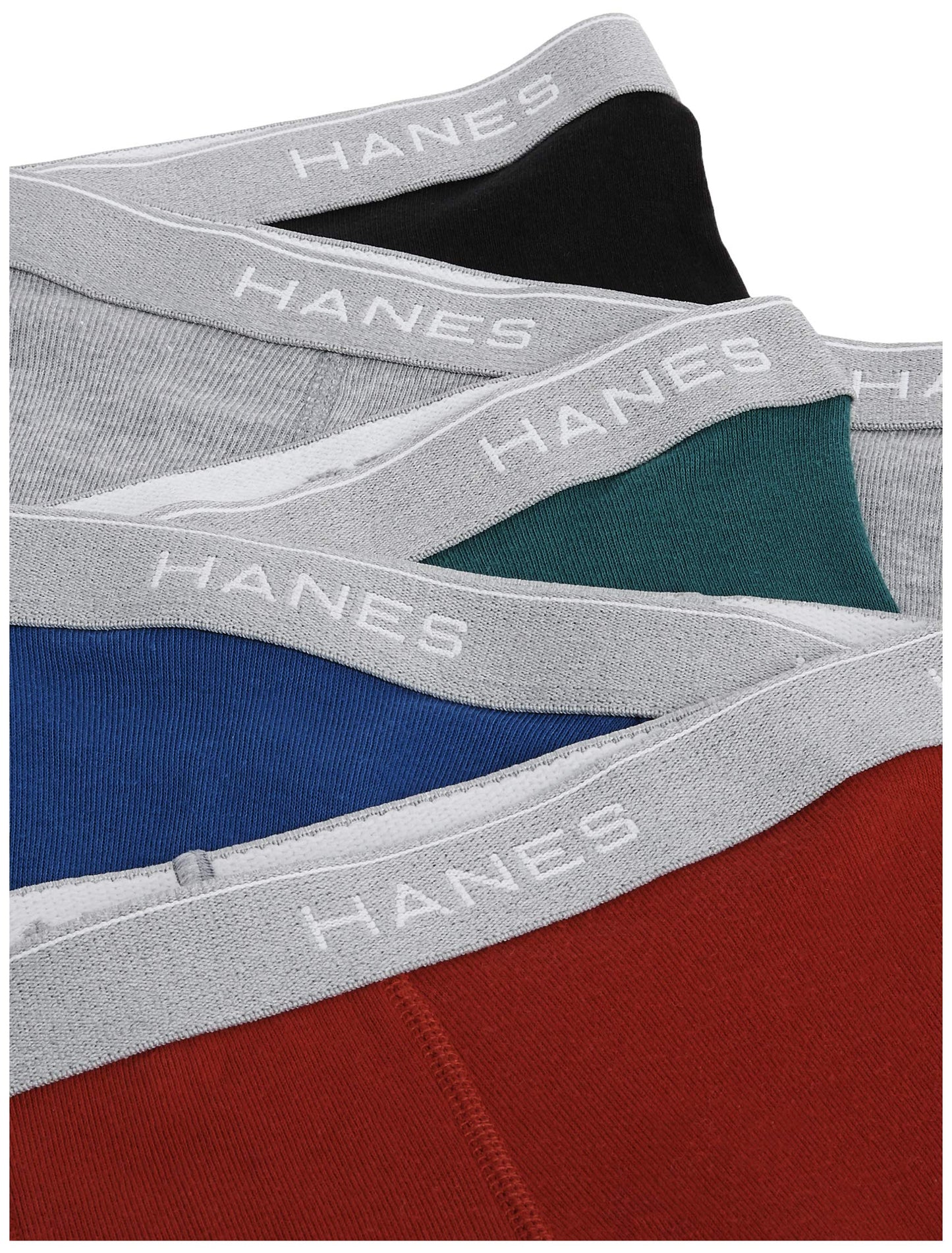 Hanes Men's Classics 5 Pack Boxer Brief (Assorted - 5 Pack, XX-Large)