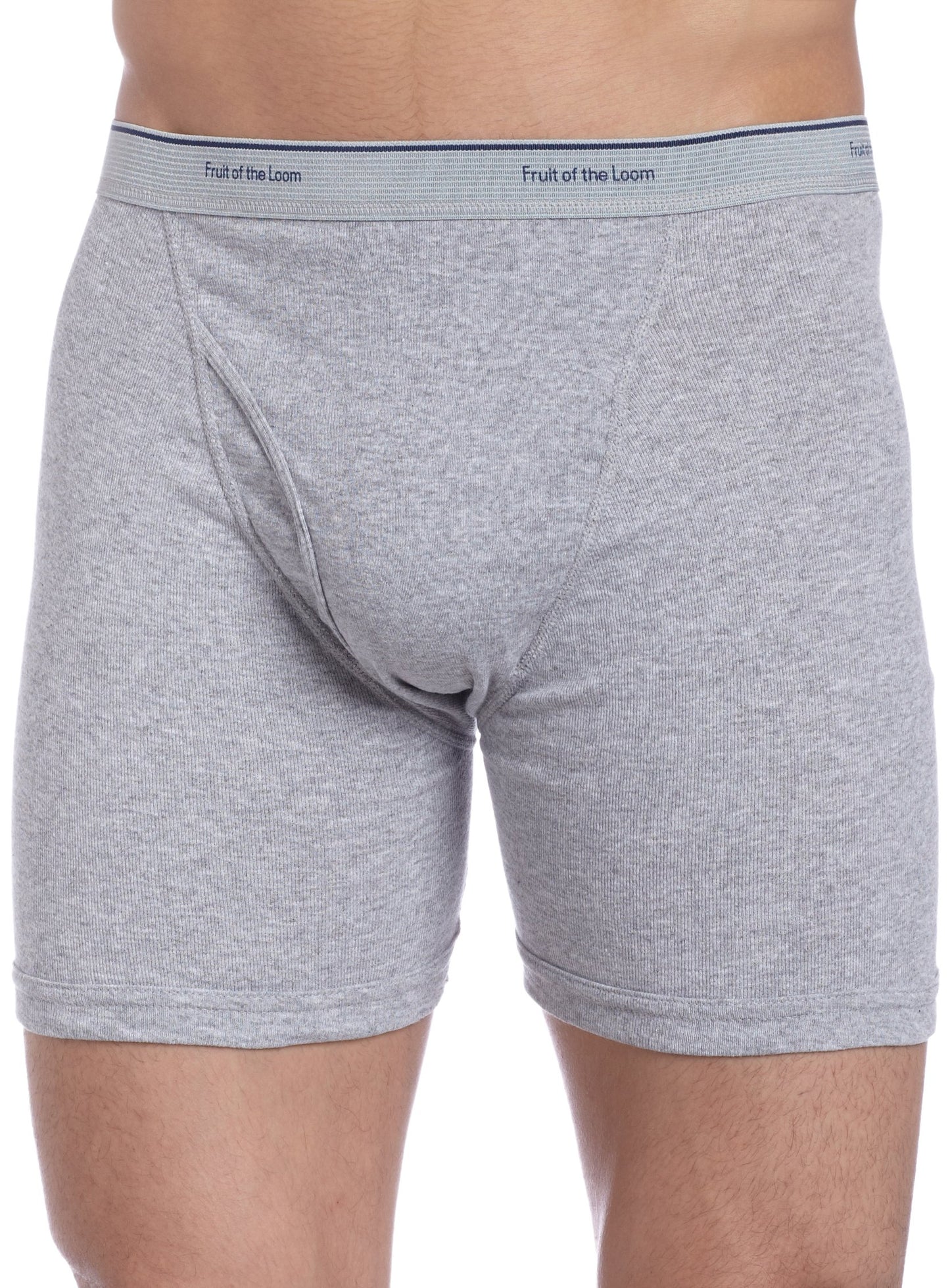 Fruit of the Loom Men's Trunk Briefs , Assorted Blue, XX-Large(Pack of 4)