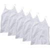 Hanes Toddler Girls EcoSmart Cami 5-Pack, 4/5, White