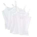 Hanes TV3CWH Classics Toddler Girls Cami Size 444; White