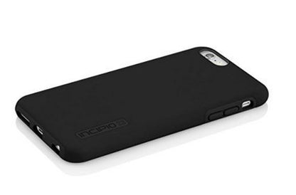 iPhone 6S Plus Case, Incipio DualPro Case - Shock Absorbing - Cover fits both Apple iPhone 6 Plus, iPhone 6S Plus - Black/Black