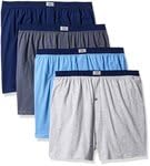 Fruit of the Loom Men's Knit Boxer (5 Pack) (XXX-Large, Cotton Stretch Multi-Color)